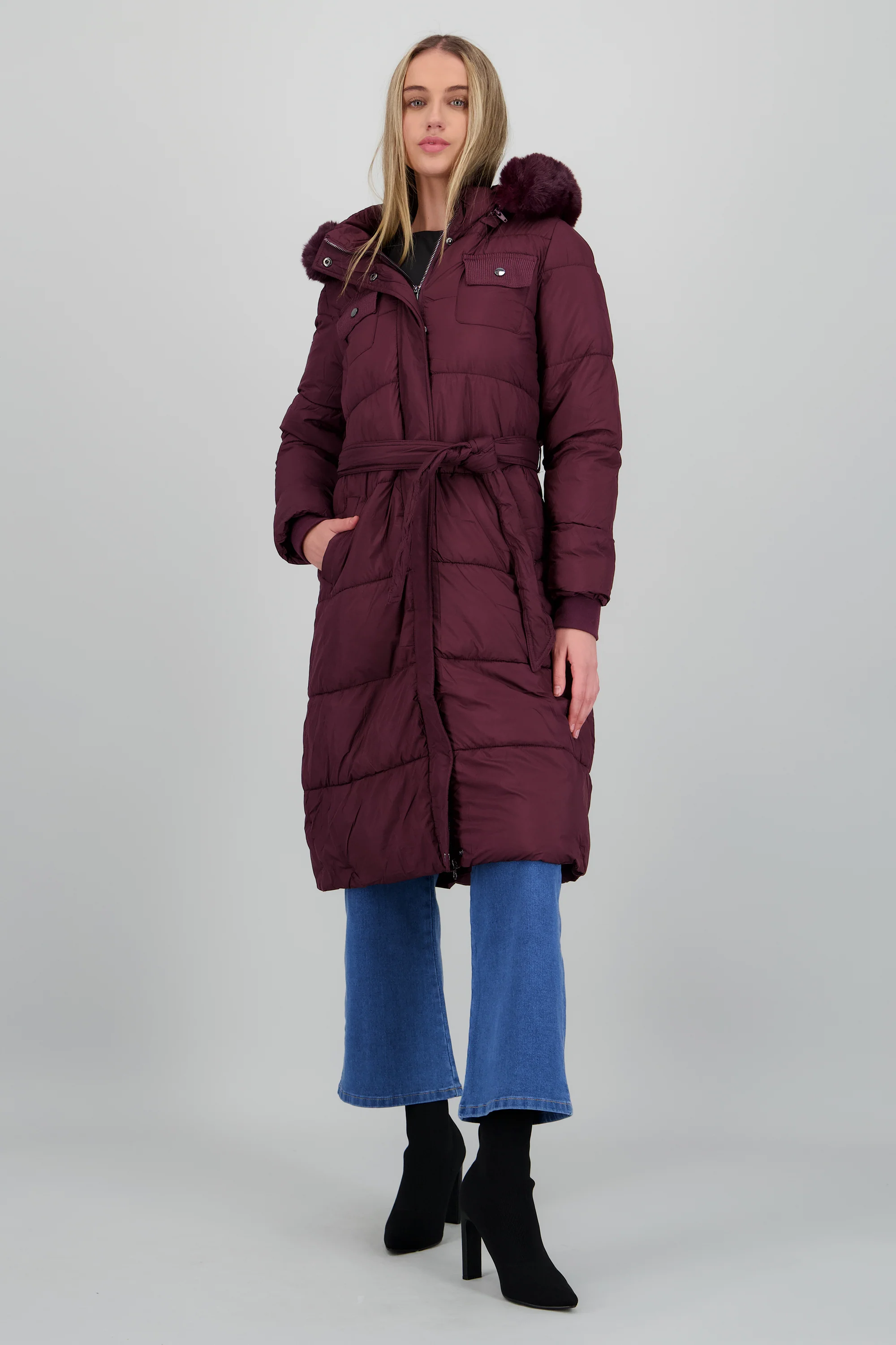 Puffer jareta con gorro - Image 2