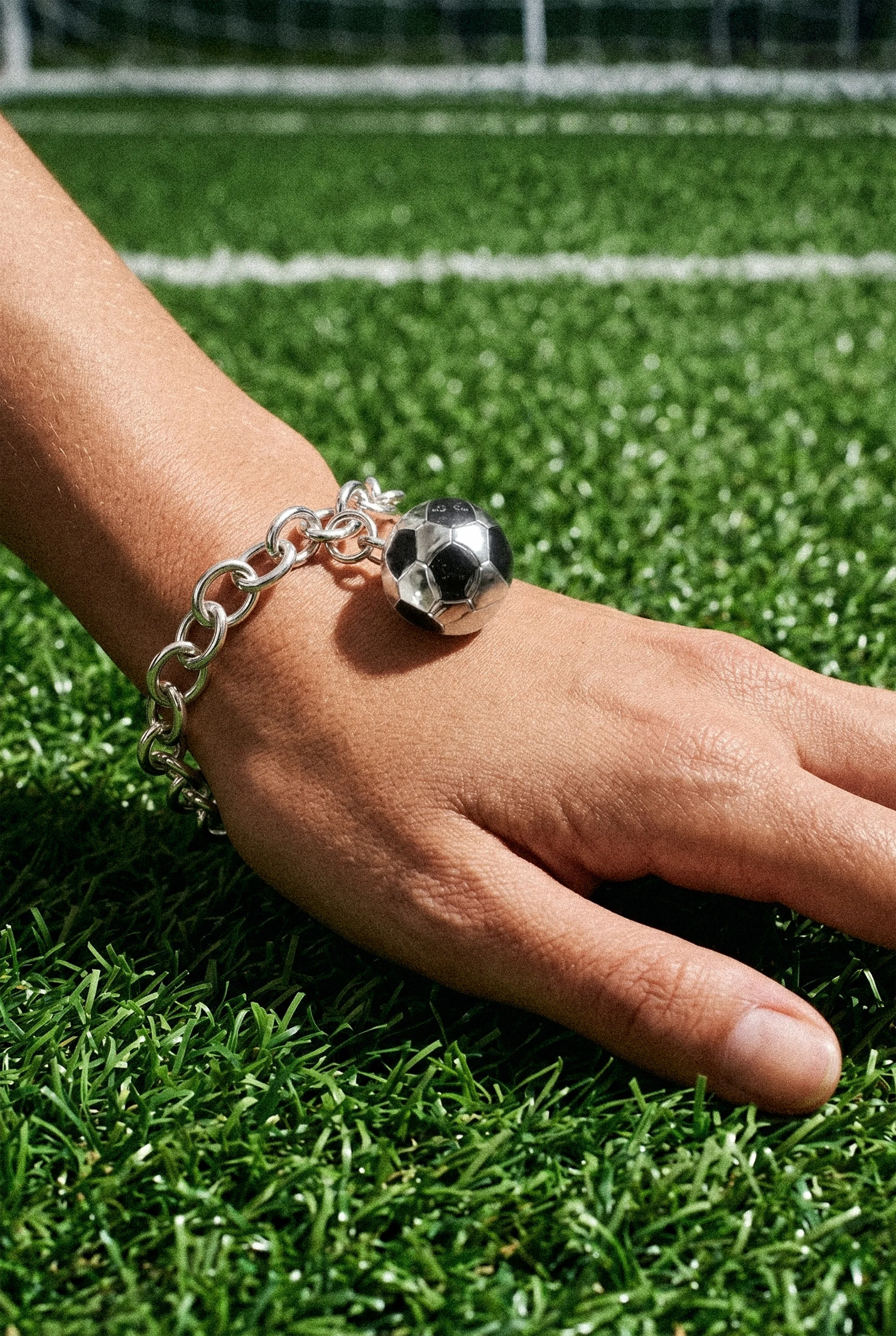 Pulsera cadena charms balon