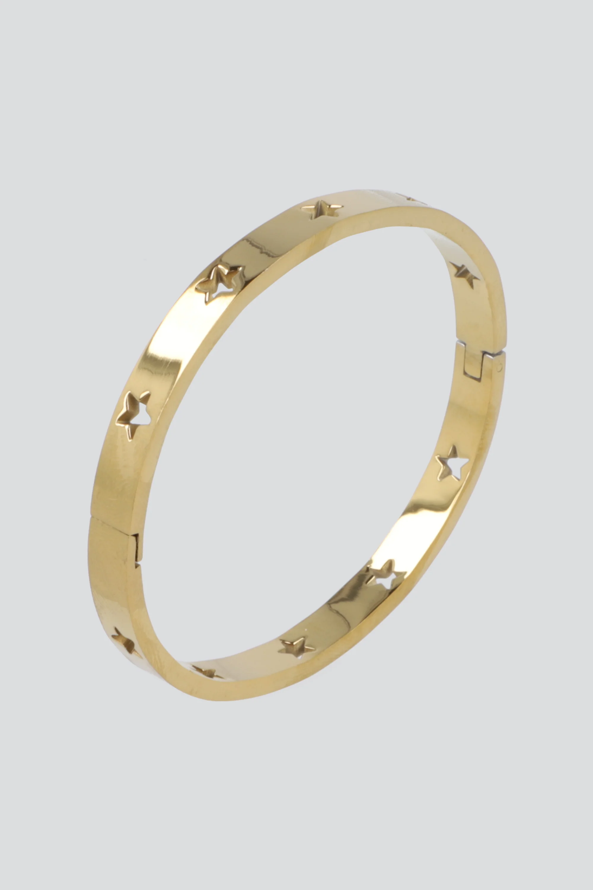 PULSERA ESTRELLAS RIGIDA PQ