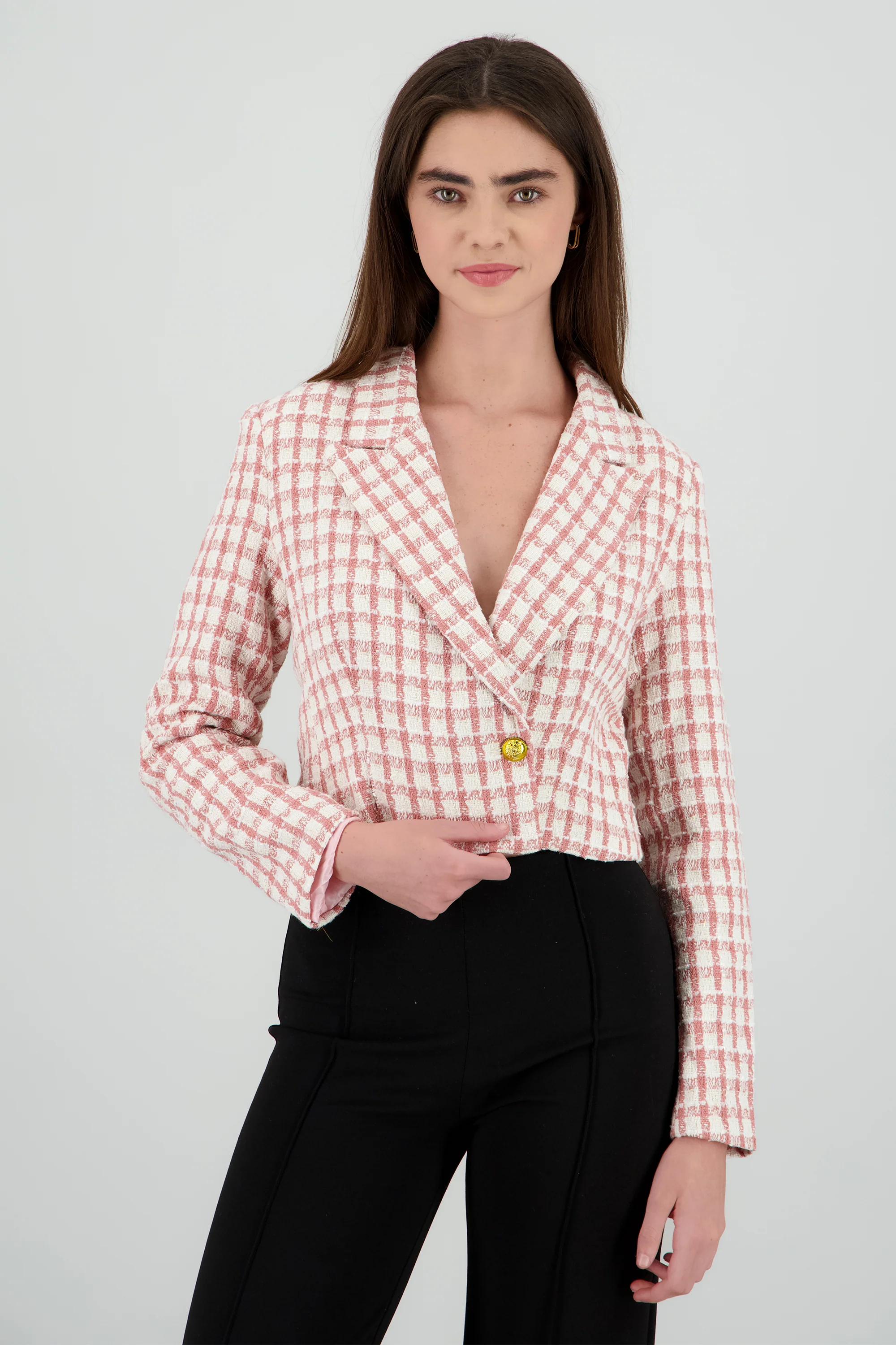Saco crop tweed - Image 2