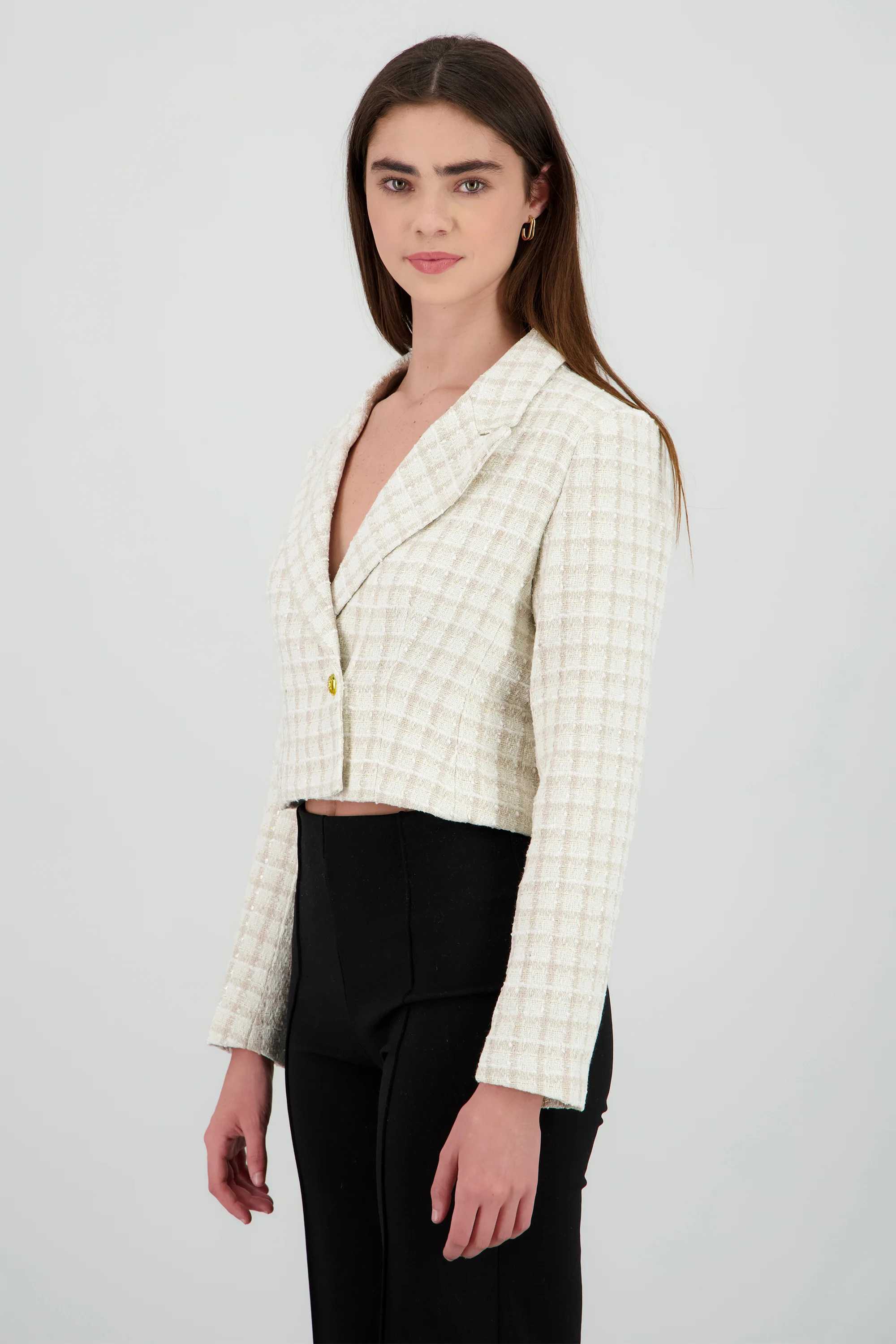 Saco crop tweed - Image 3