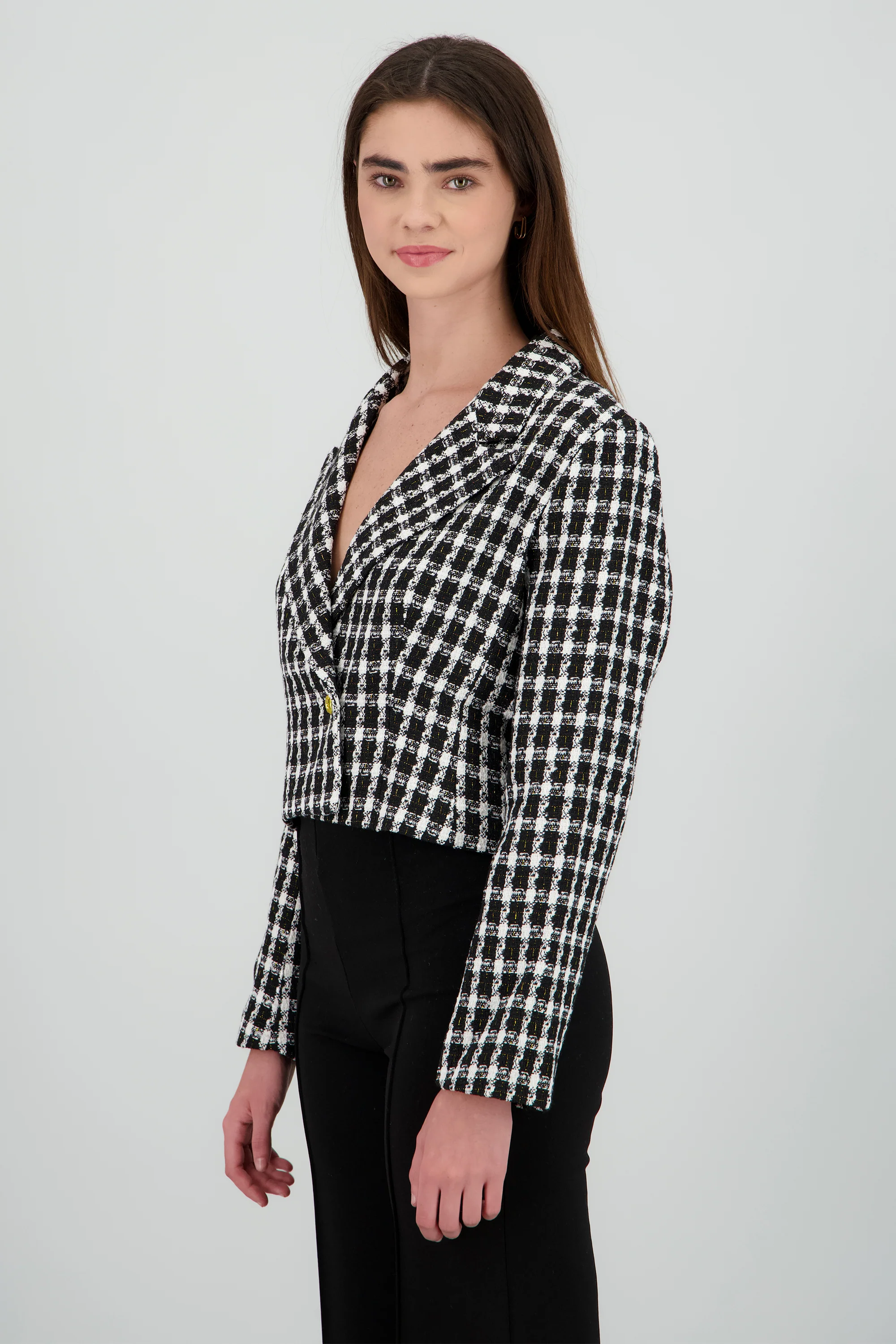 Saco crop tweed - Image 3