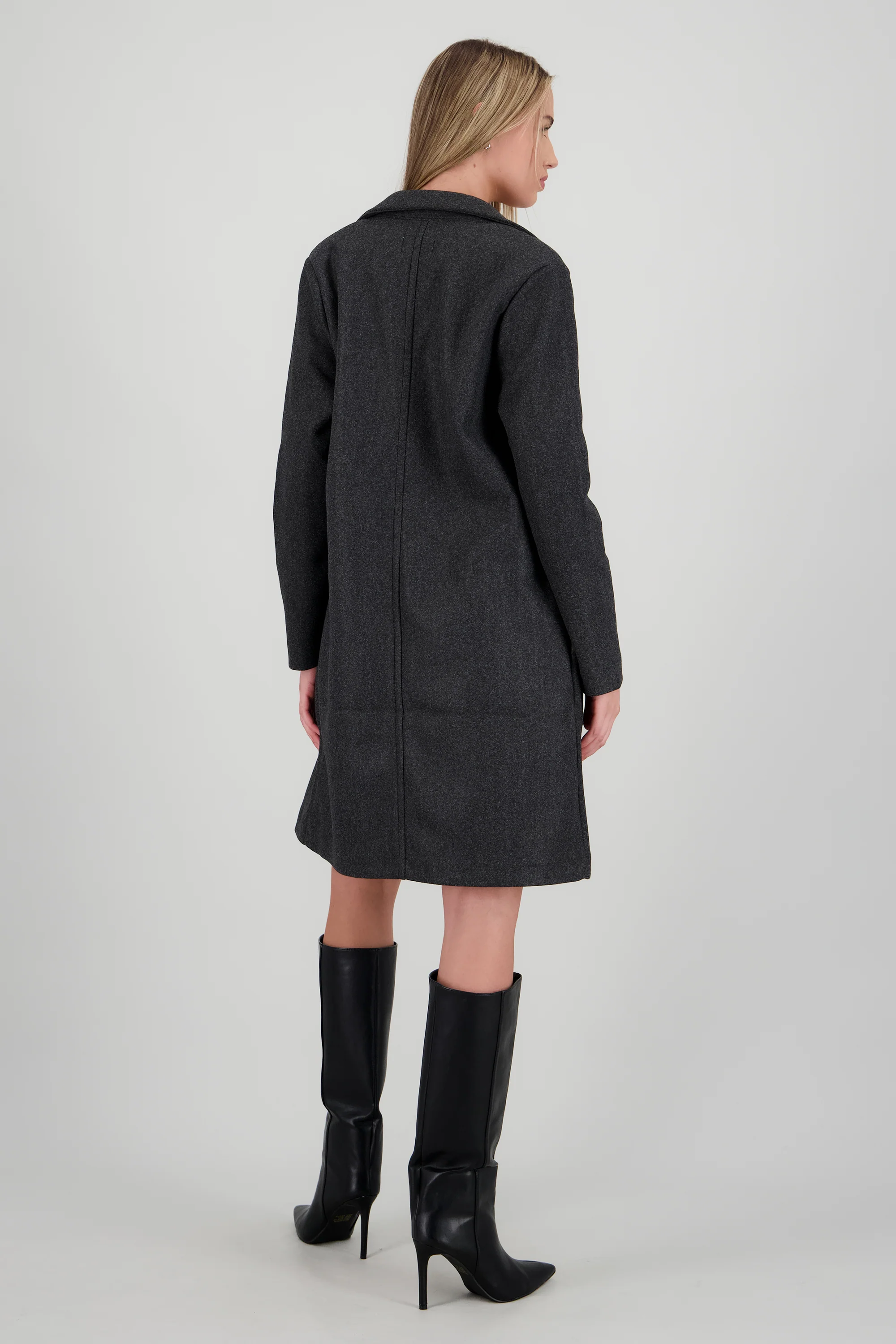 Saco largo liso - Image 4
