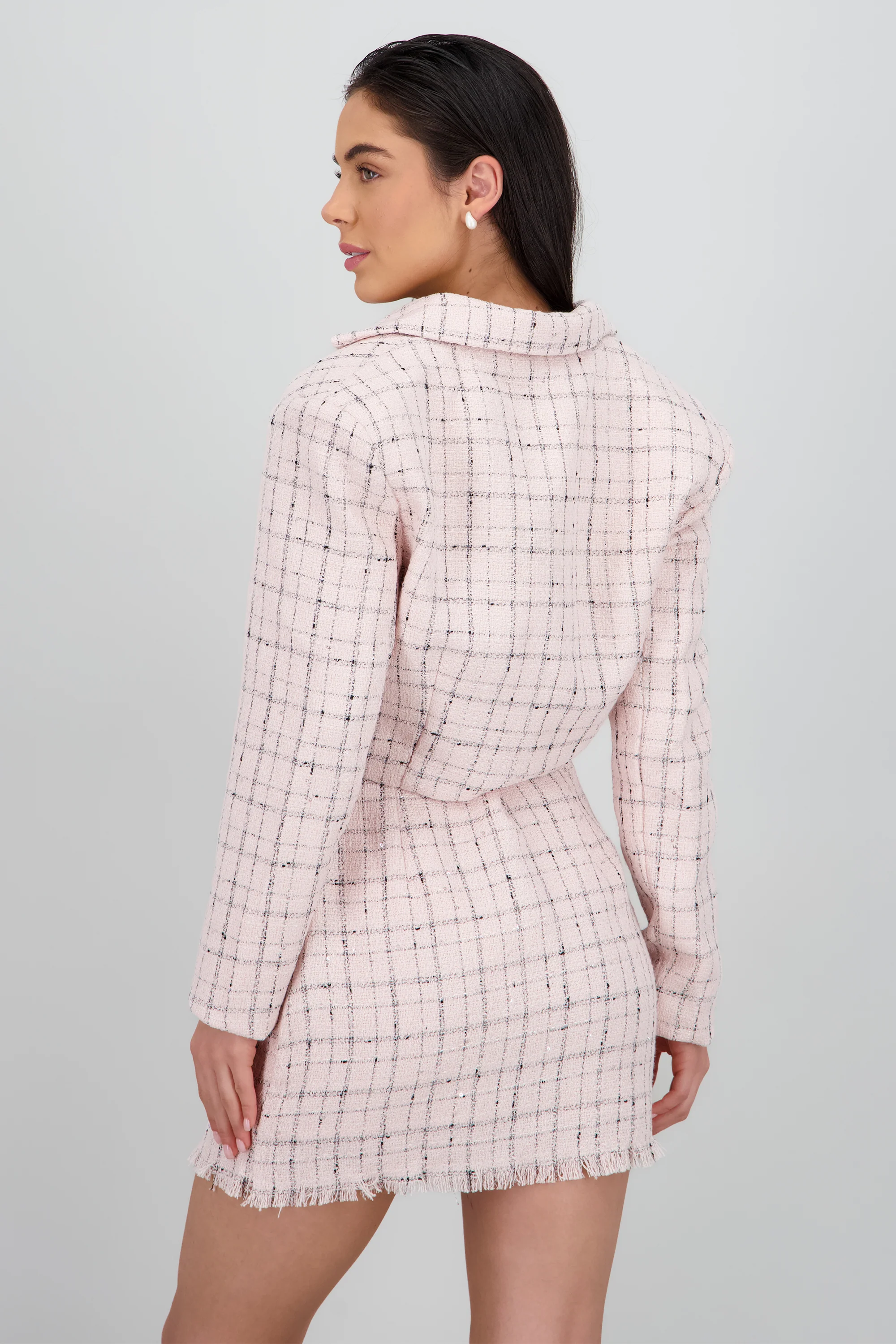 Saco mini cuadros tweed - Image 4