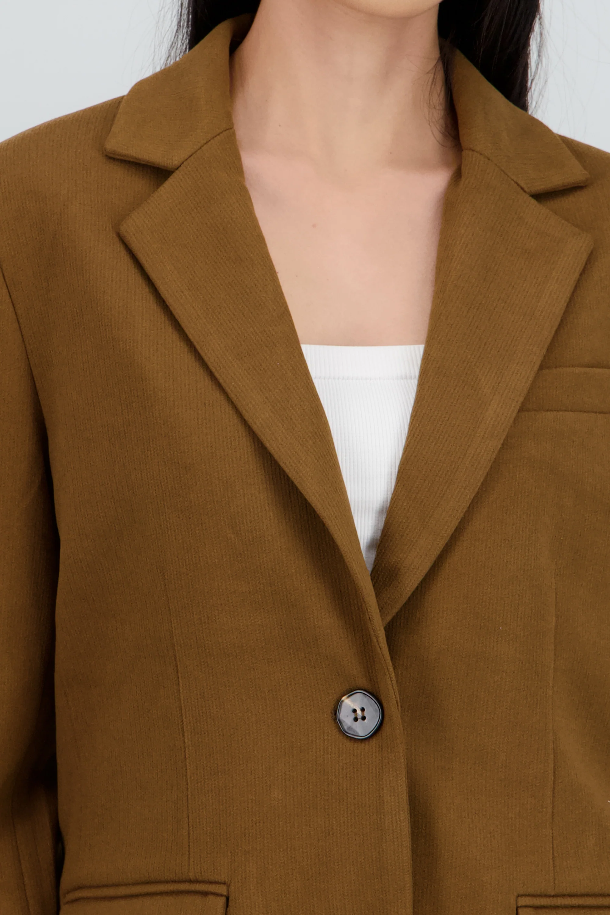Saco oversized detalle textura - Image 5