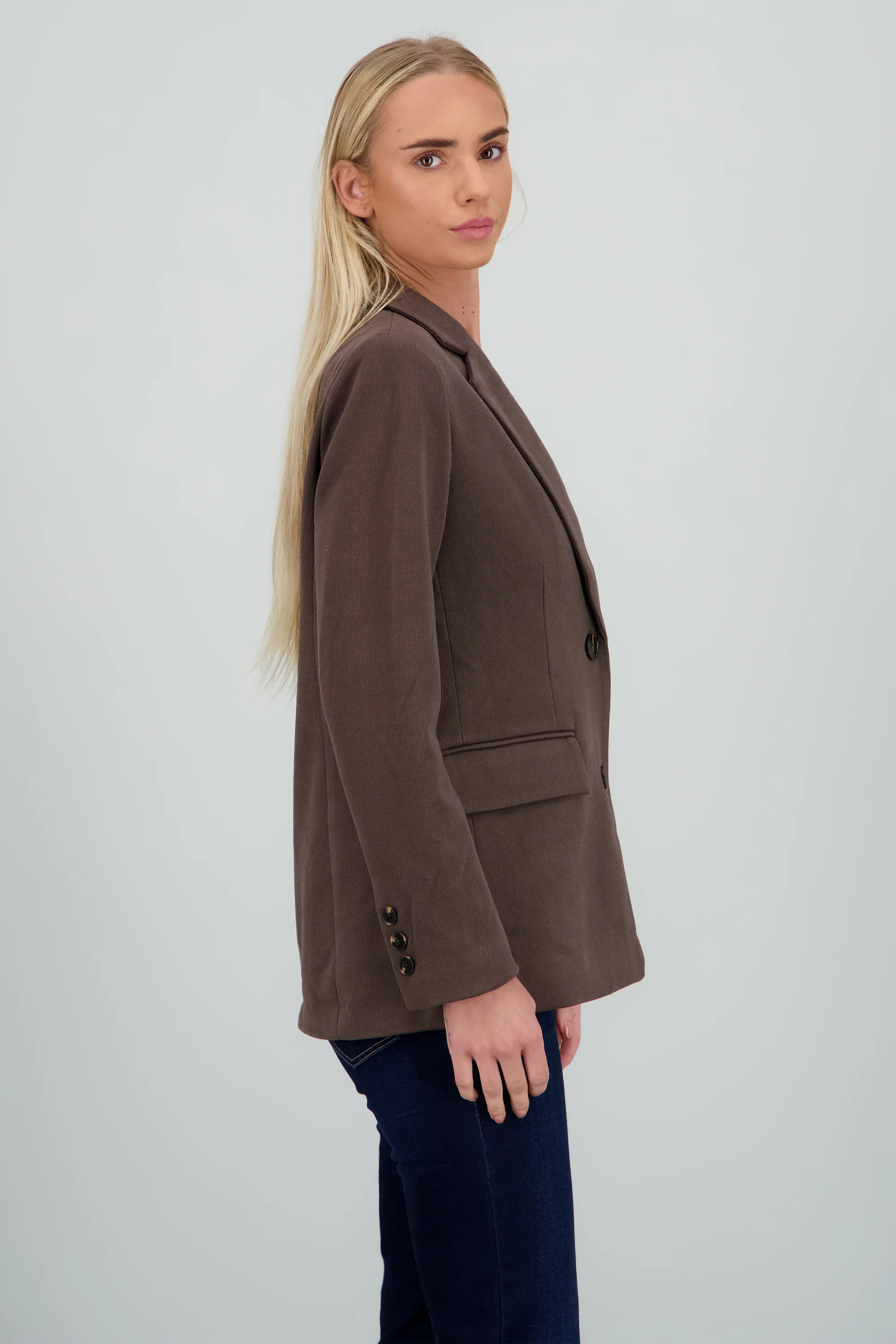 Saco oversized detalle textura - Image 3