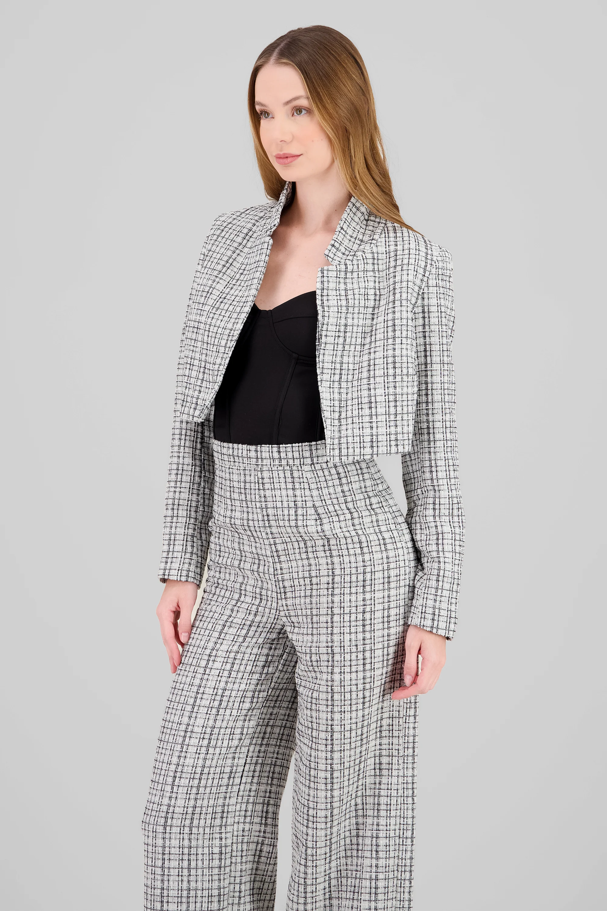Saco tweed cropped - Image 3