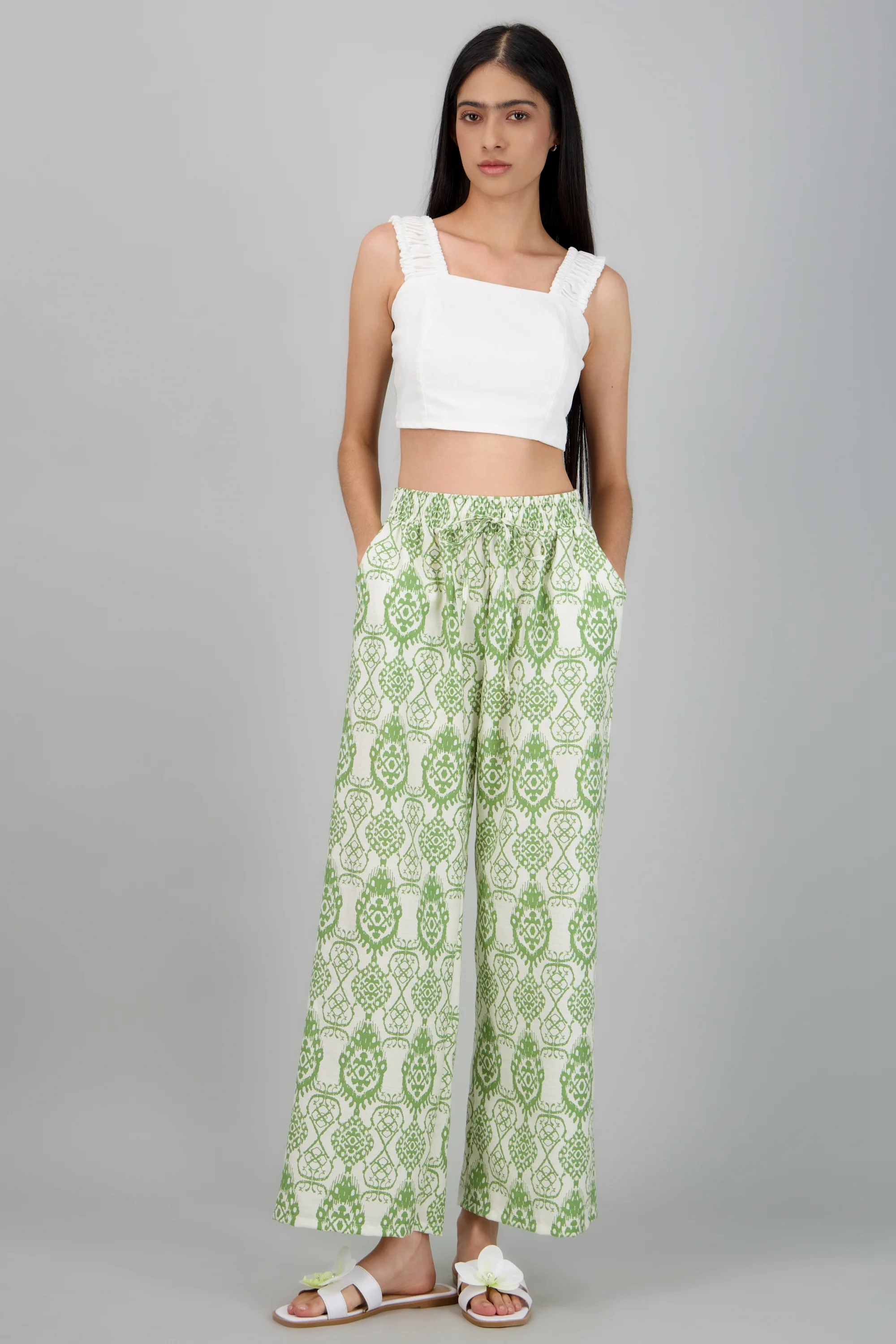 Sandalia greca flor - Image 5