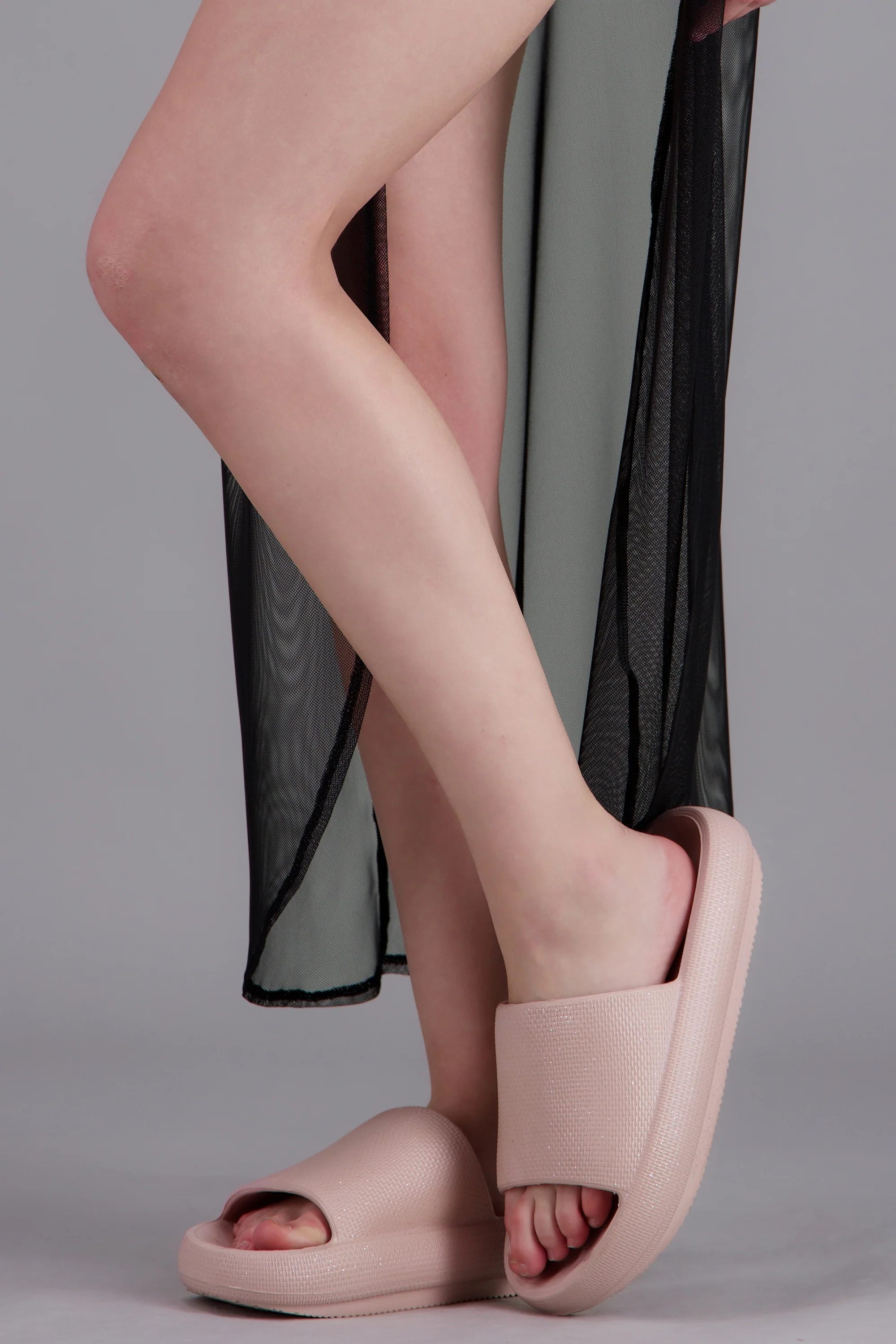 Sandalia slide eva metalizada - Image 6