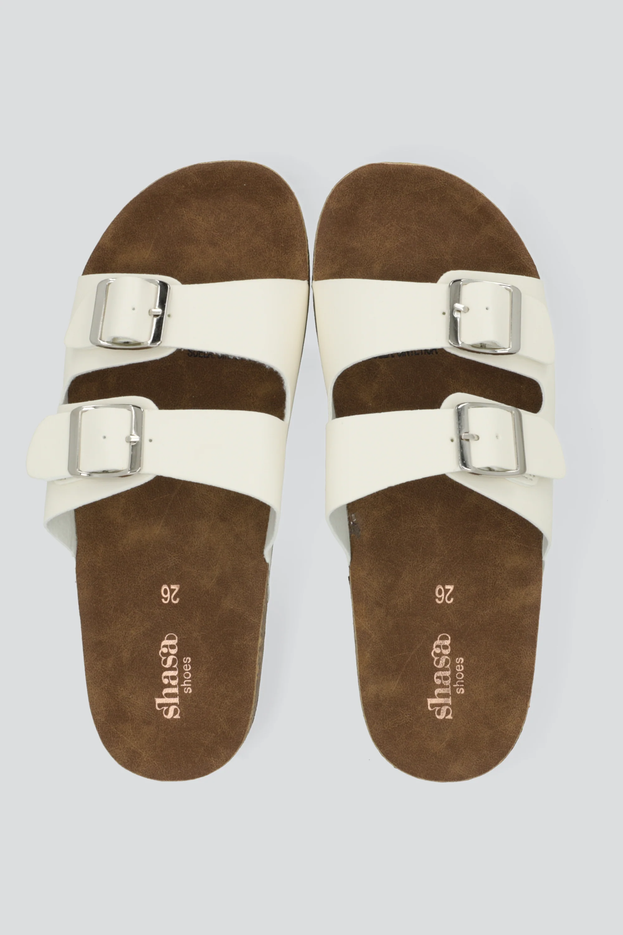 Sandalias 2 Hebillas Efecto Corcho - Image 3