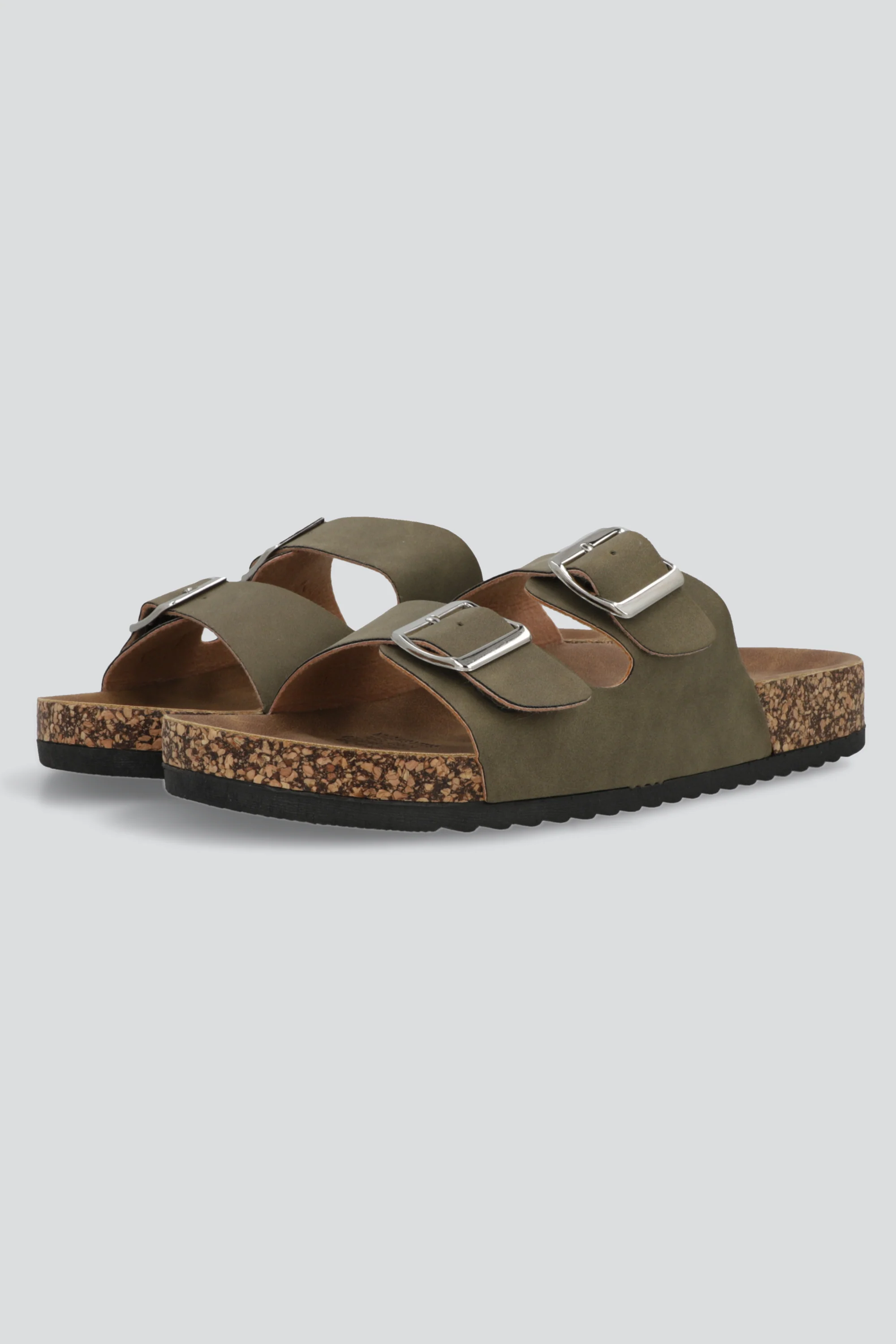 Sandalias 2 Hebillas Efecto Corcho - Image 3