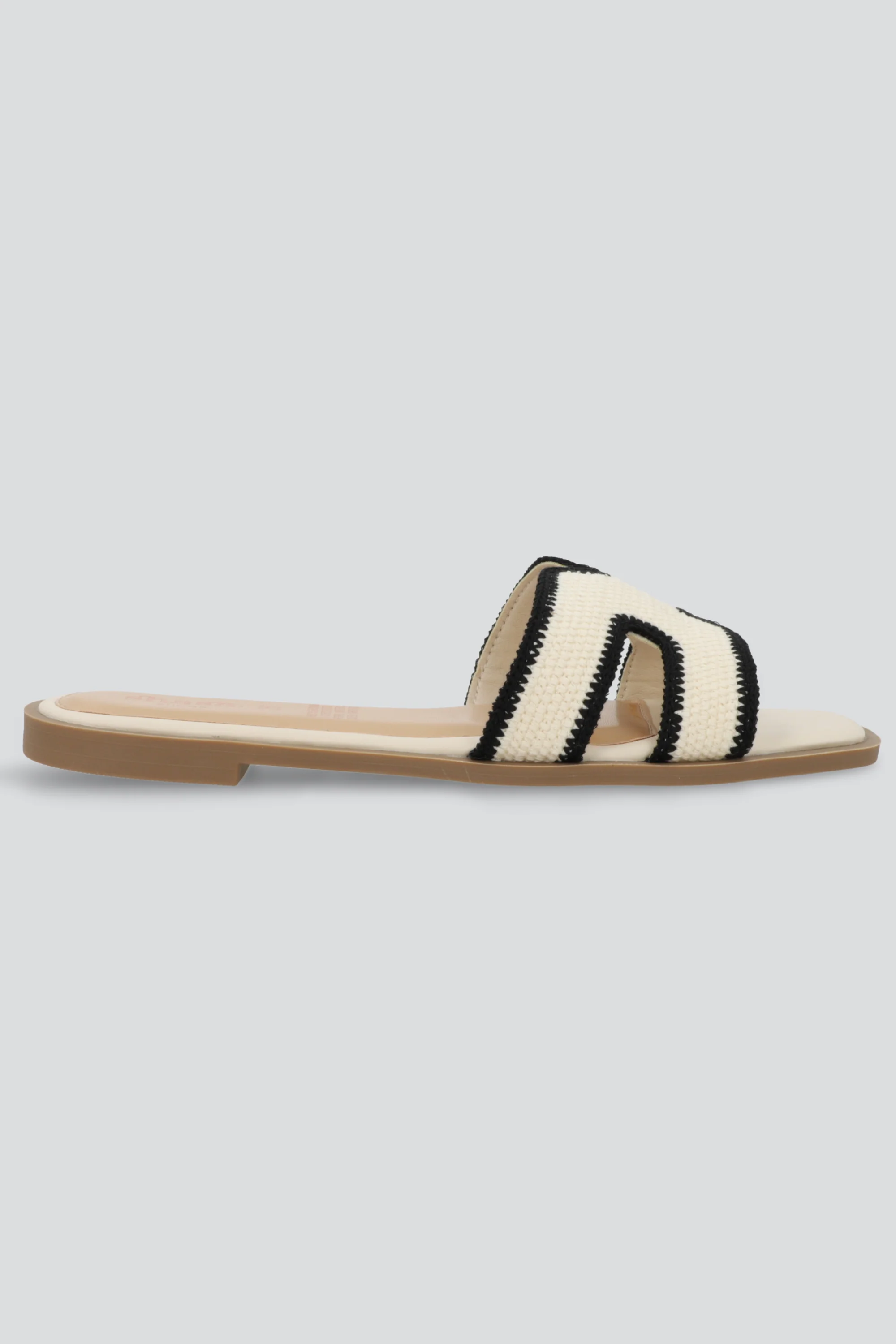 Sandalias tiras greca tejido - Image 2