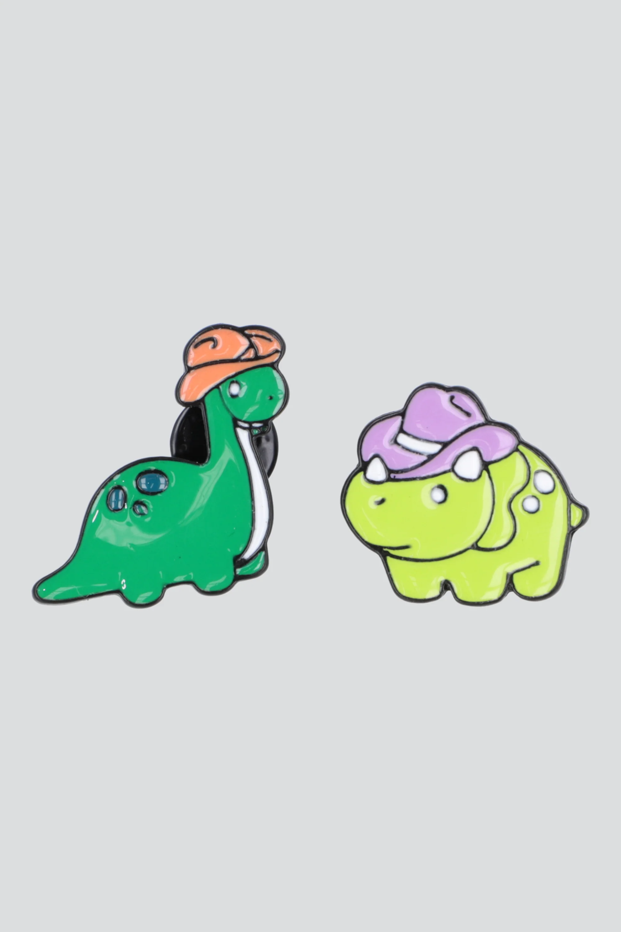Set 2 pines dino con sombrero