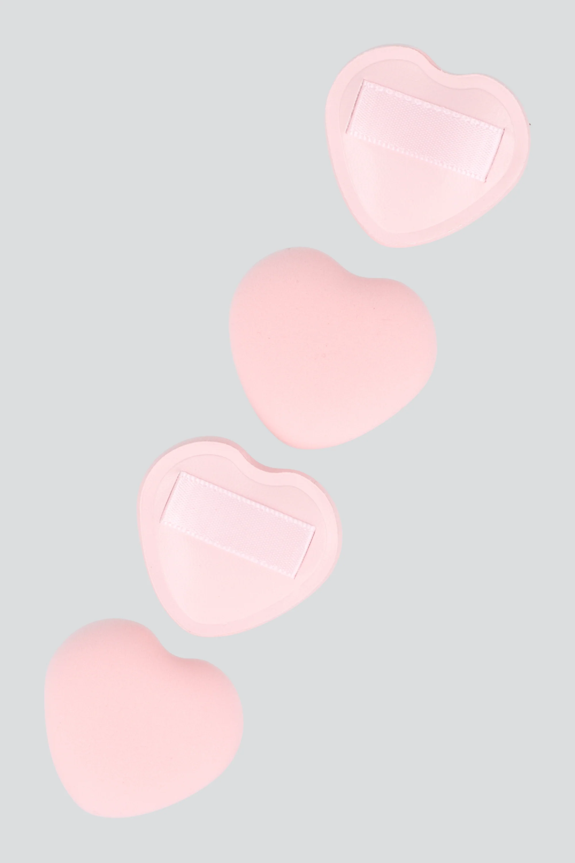 Set 4 esponjas puff corazon - Image 2