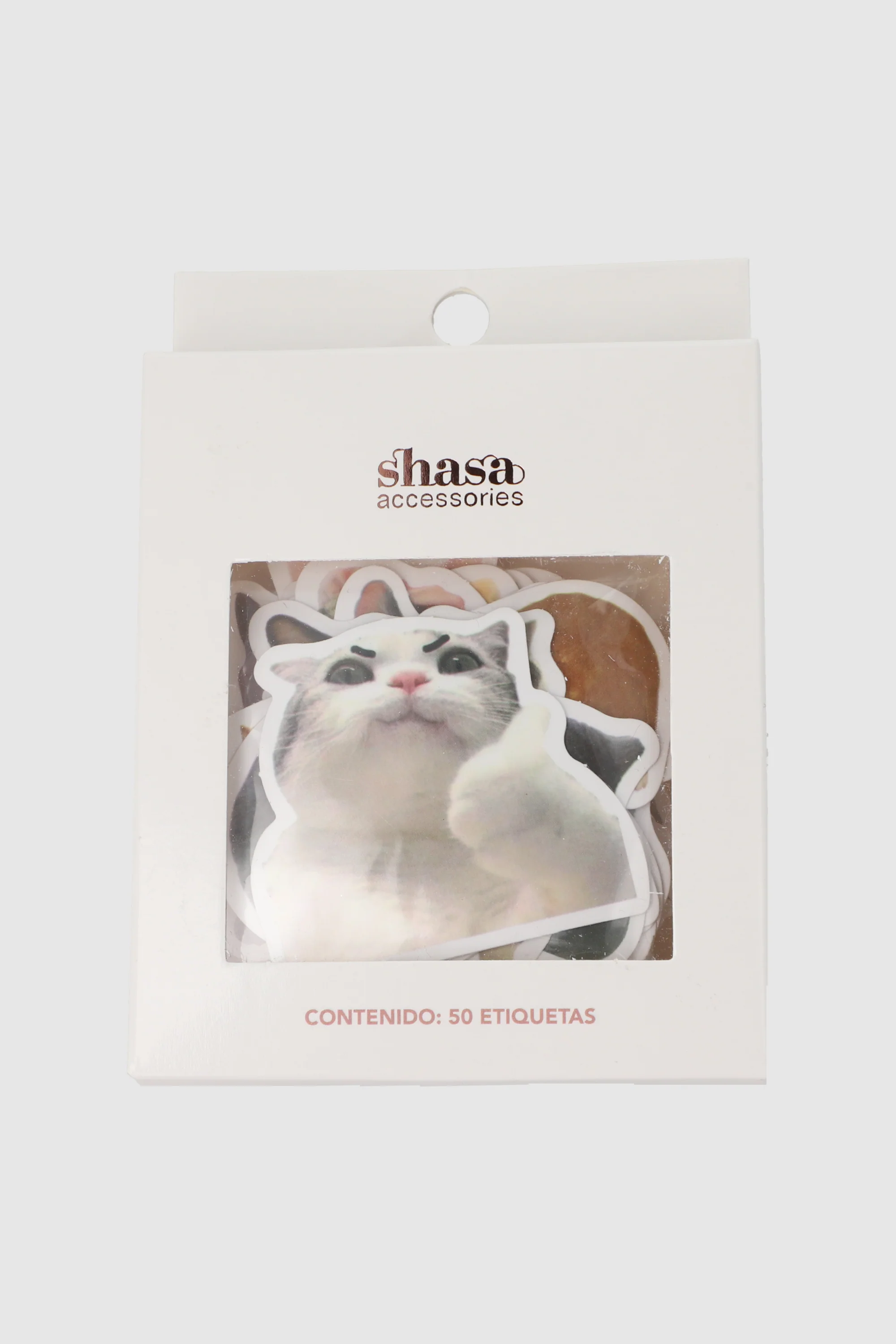 Set 50 stickers gatos divertidos - Image 3