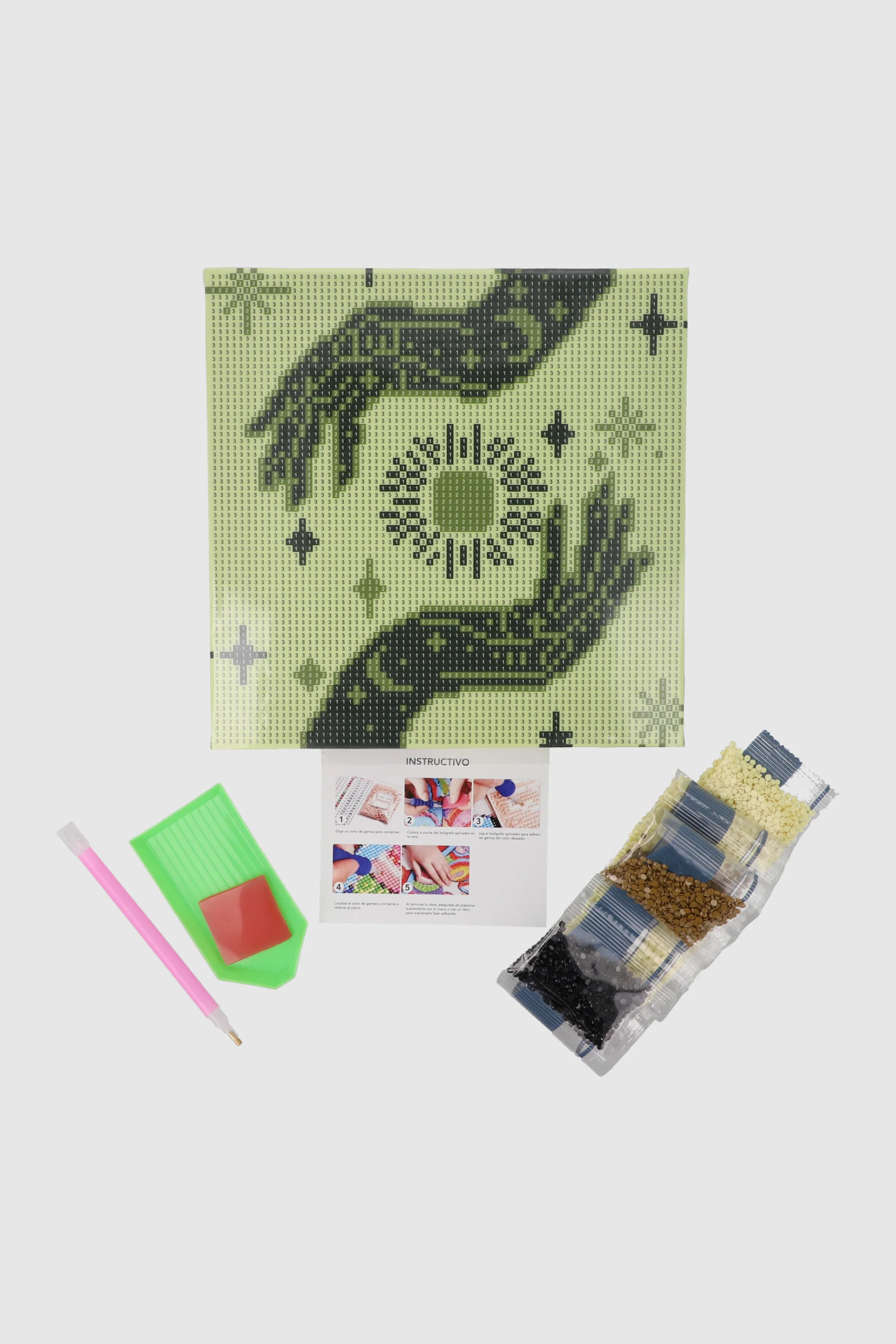 Set chico DIY gemas manos esotéricas