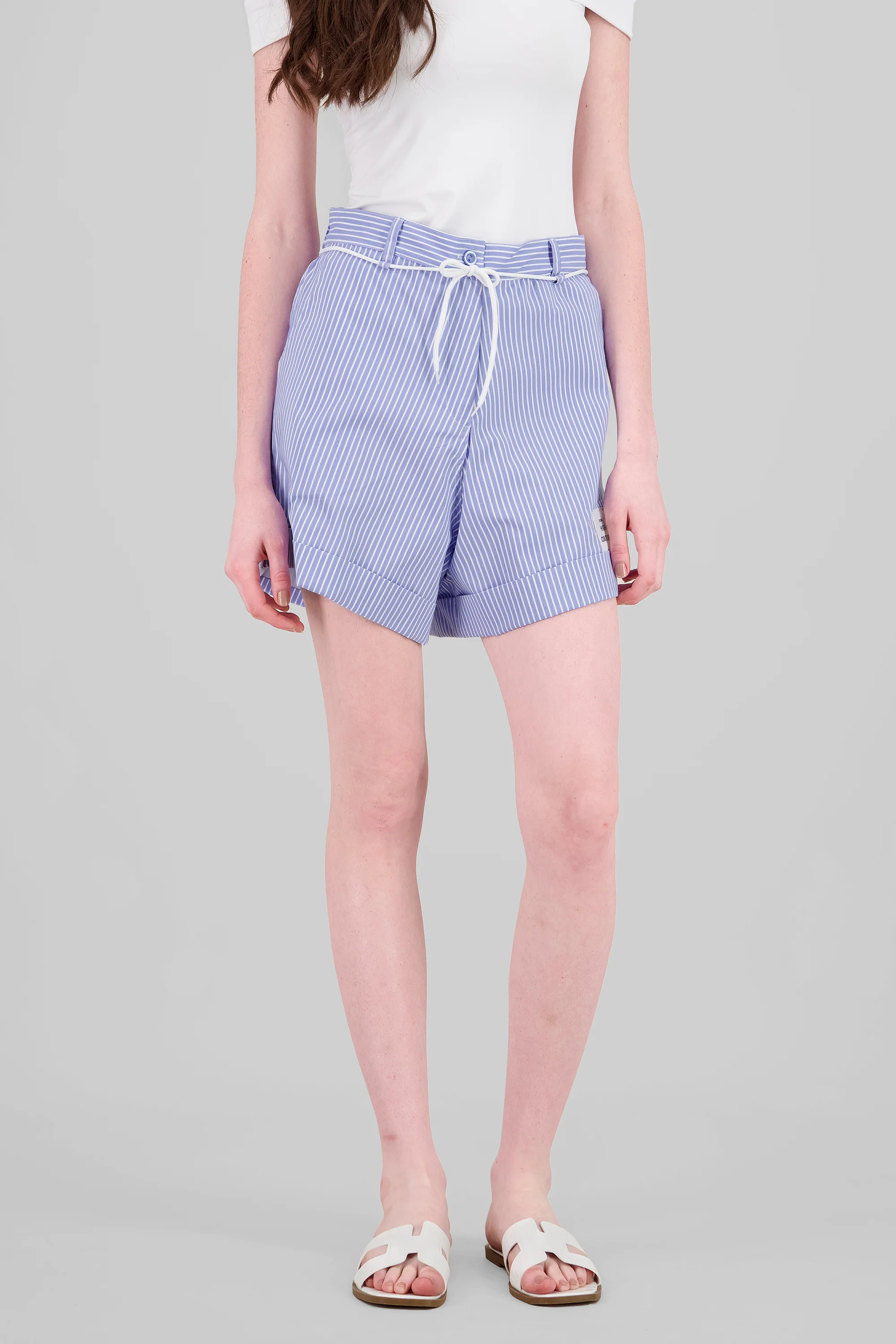 Short rayas detalle jareta - Image 2