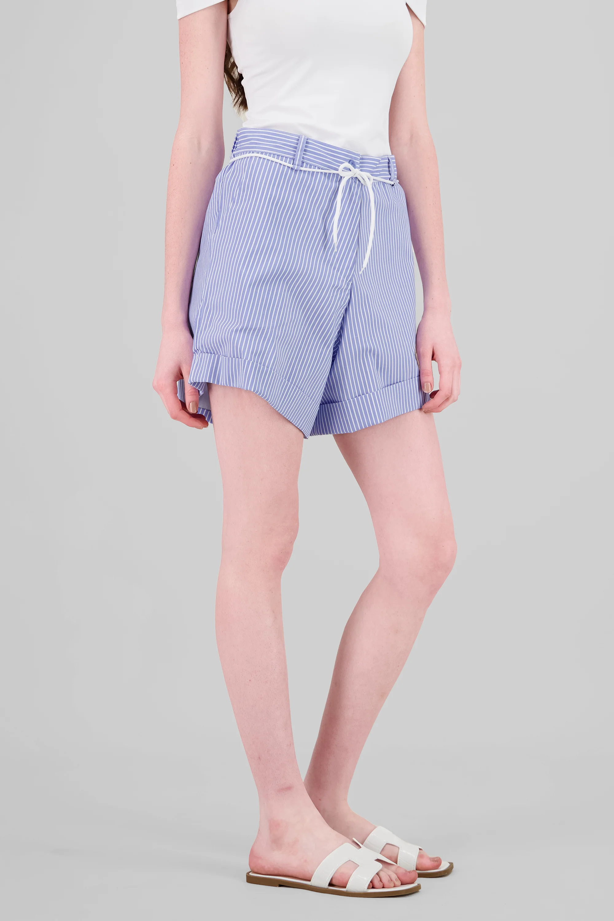 Short rayas detalle jareta - Image 3