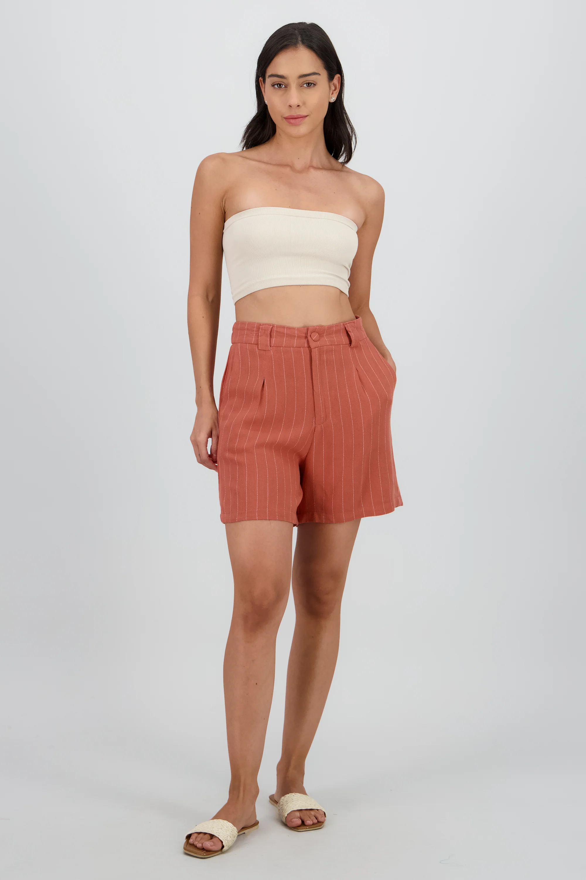 SHORTS AMPLIOS RAYAS