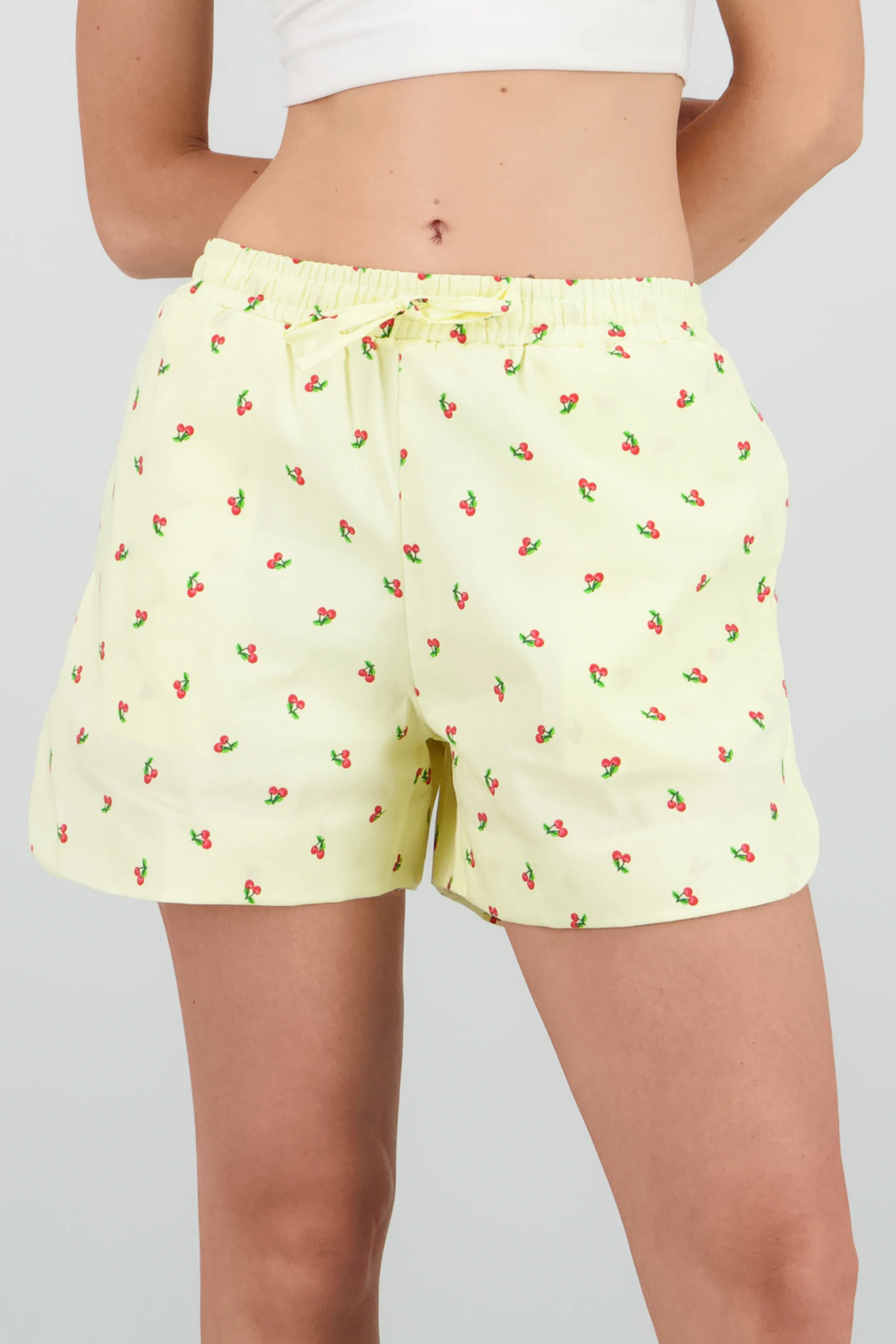 Shorts mini detalle bolsas cerezas - Image 5