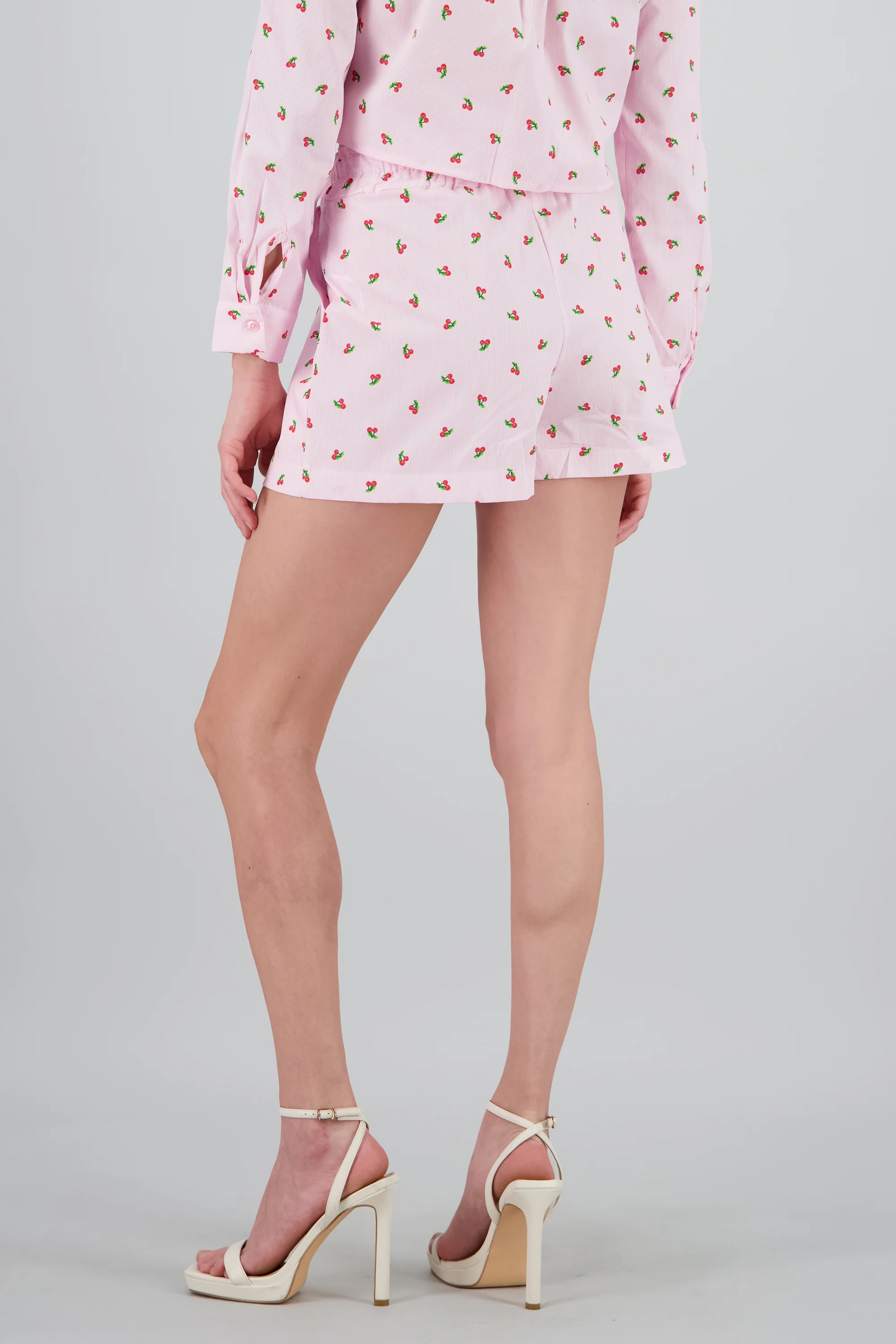 Shorts minis detalle lazo cerezas - Image 4