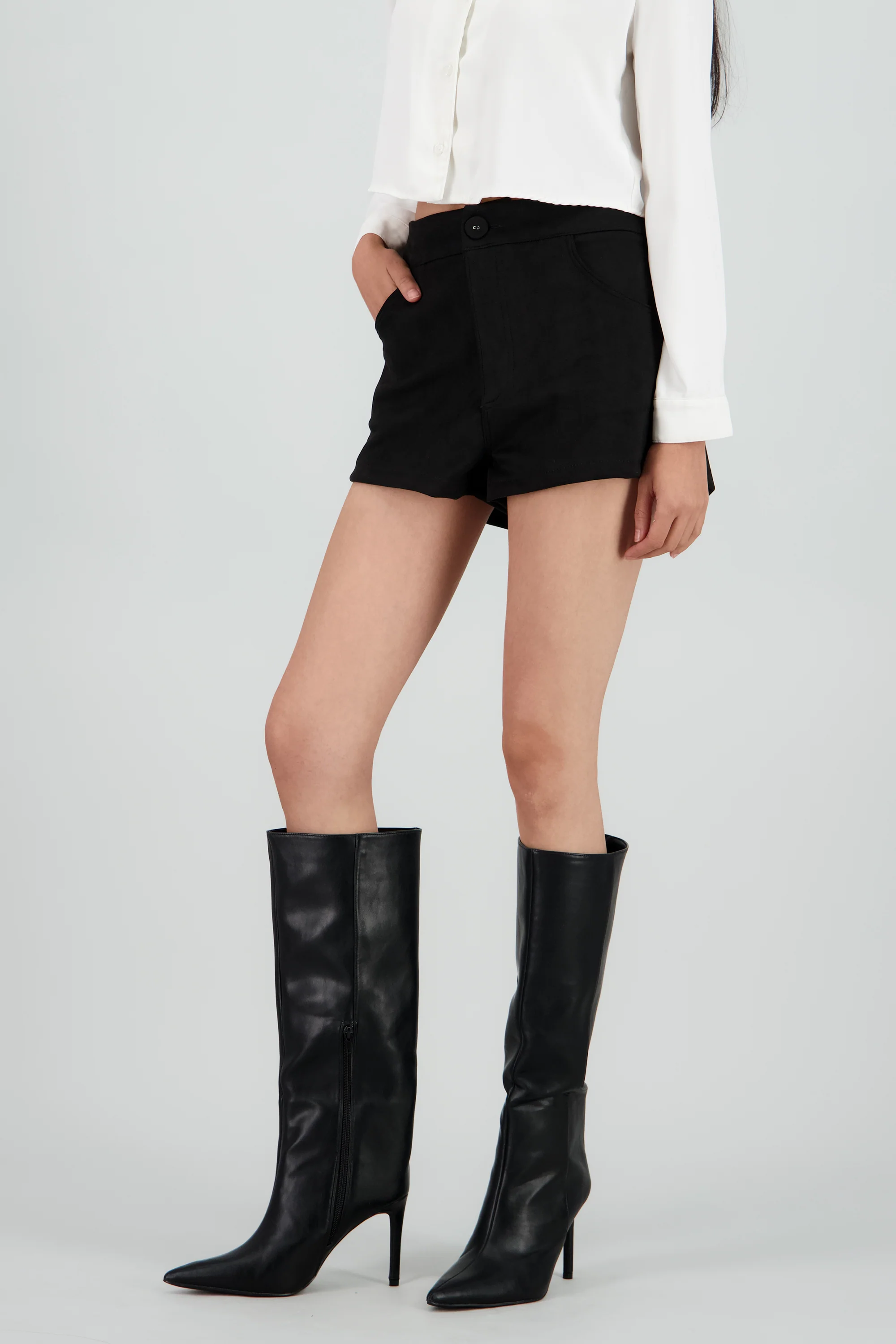 Shorts suede - Image 3