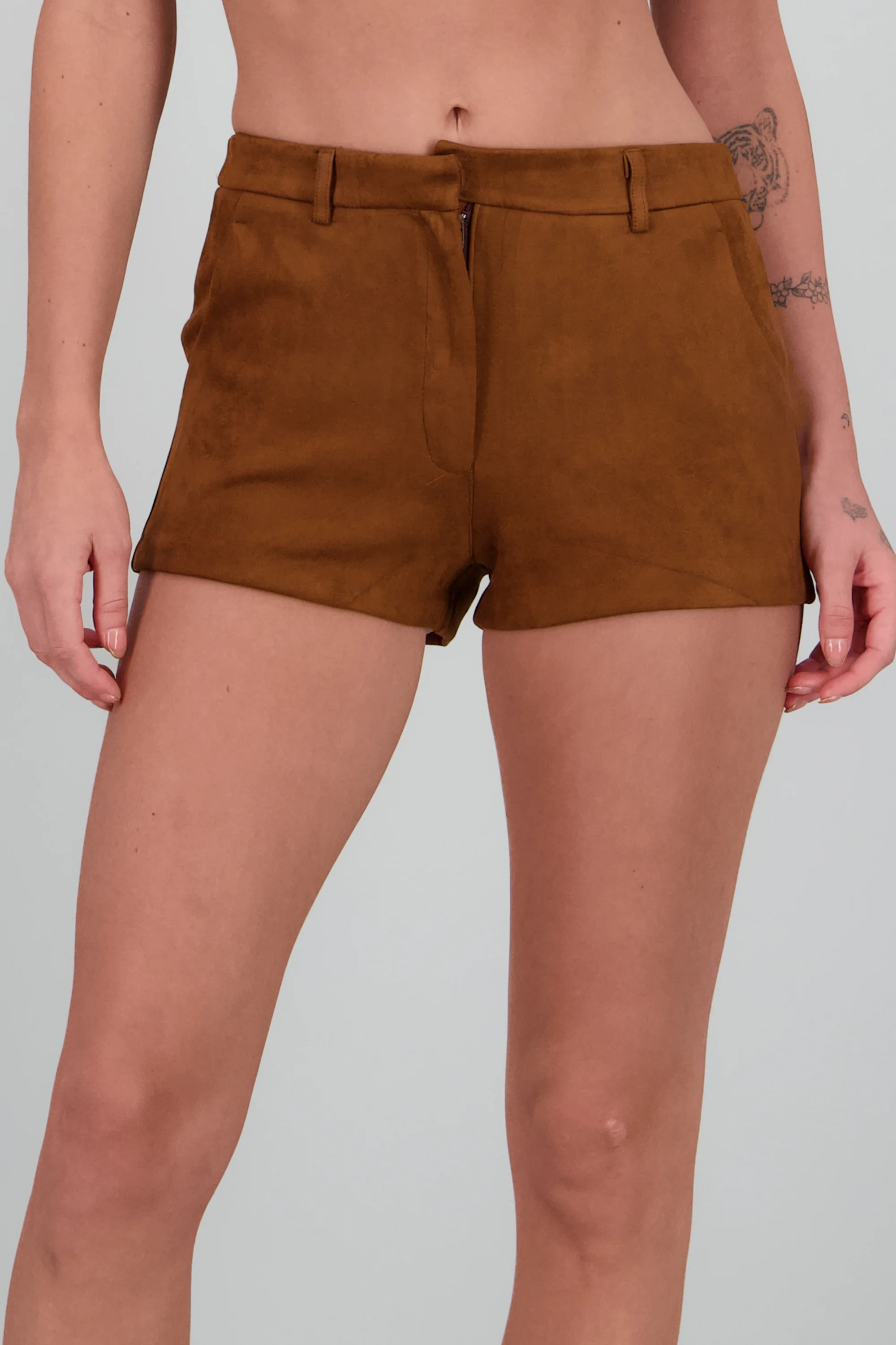 Shorts suede liso - Image 5