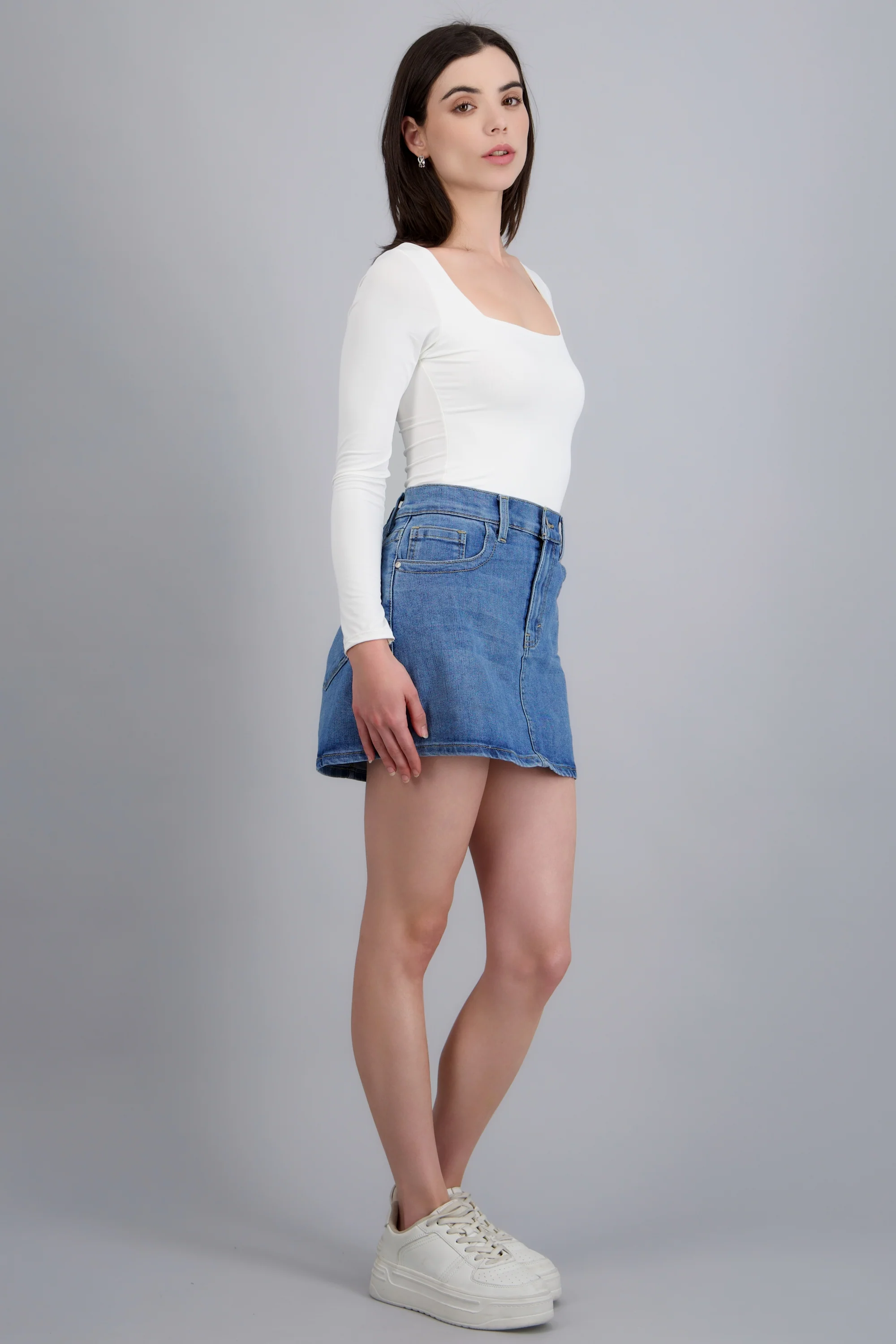 Skort básico denim - Image 2