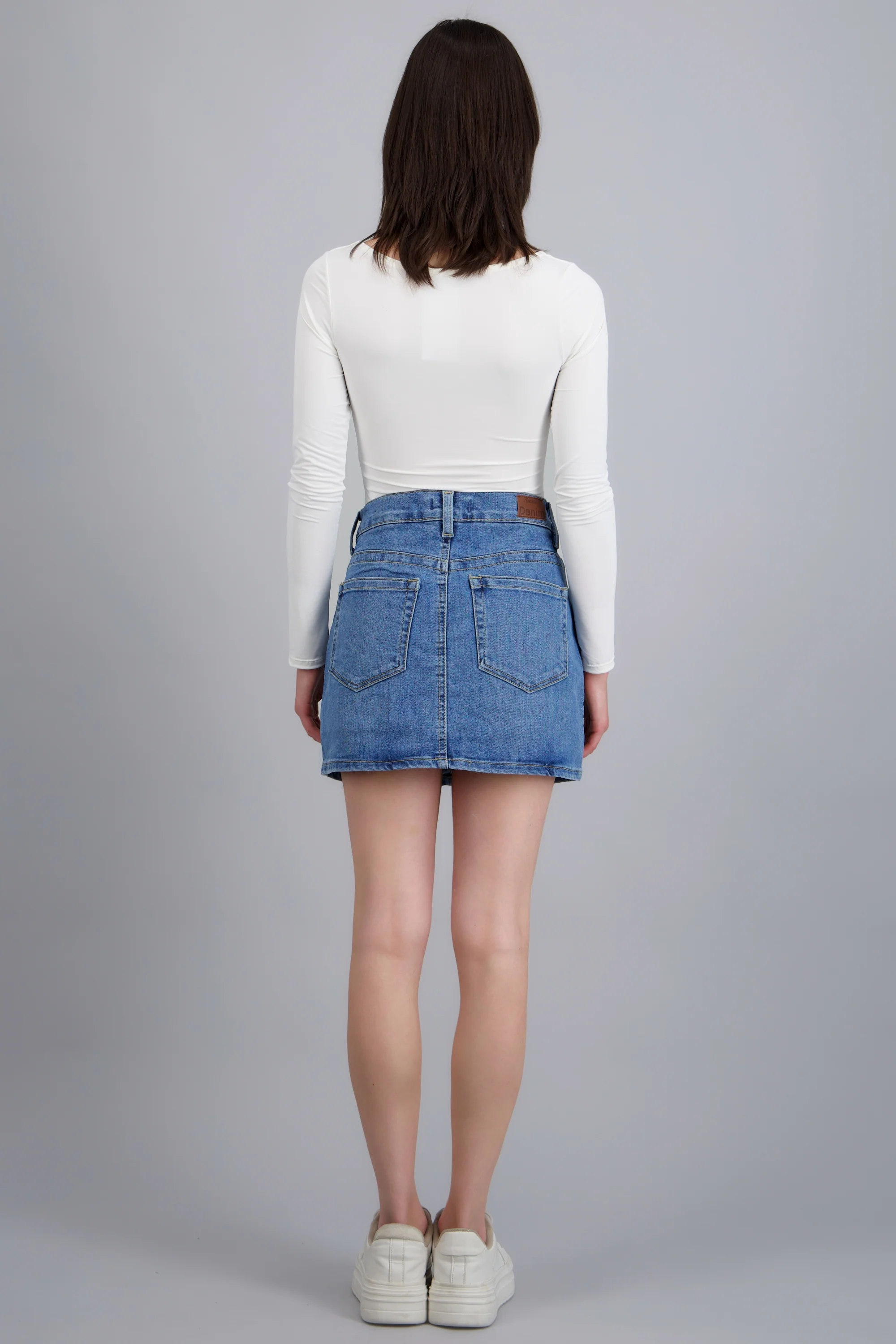 Skort básico denim - Image 4