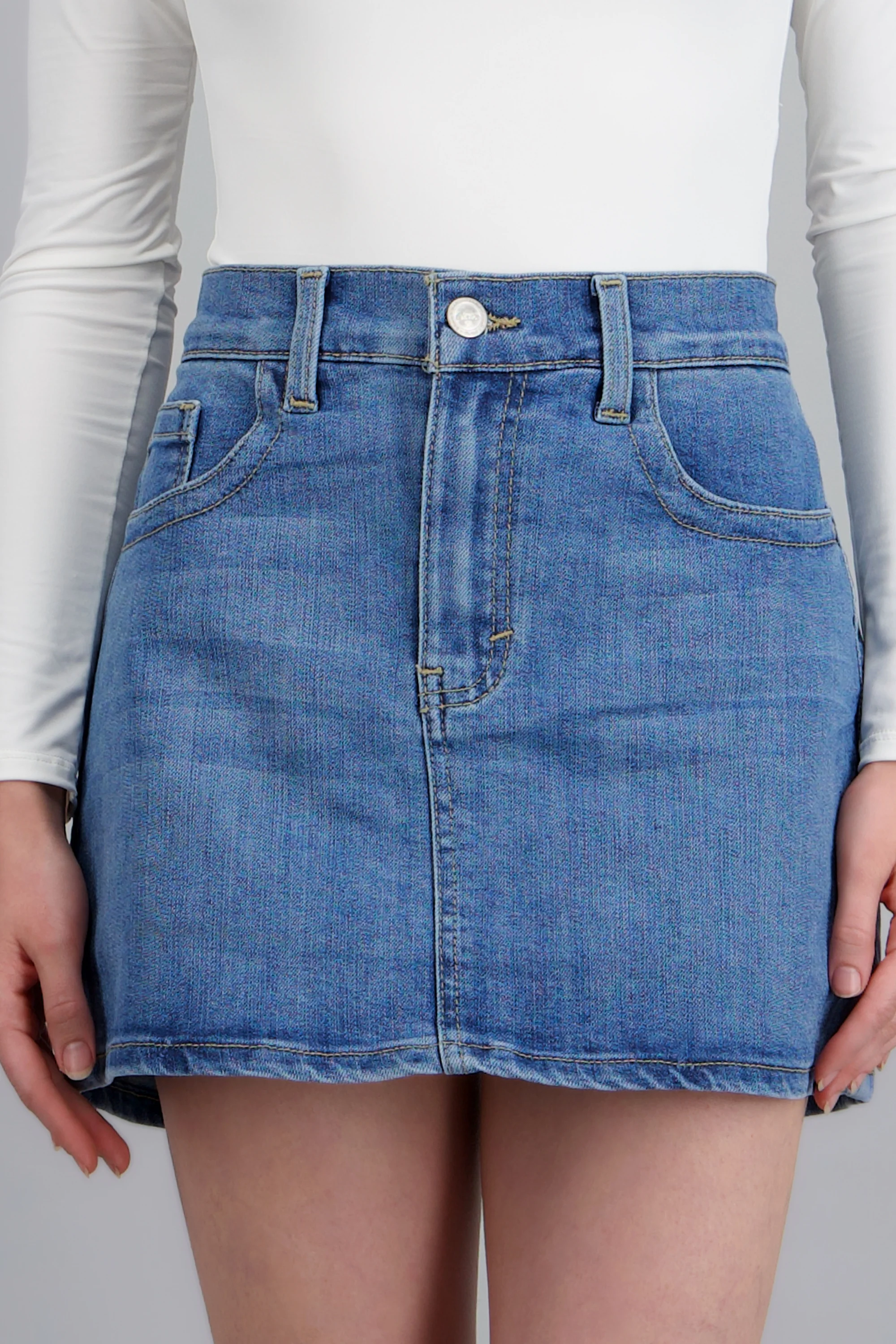 Skort básico denim - Image 5
