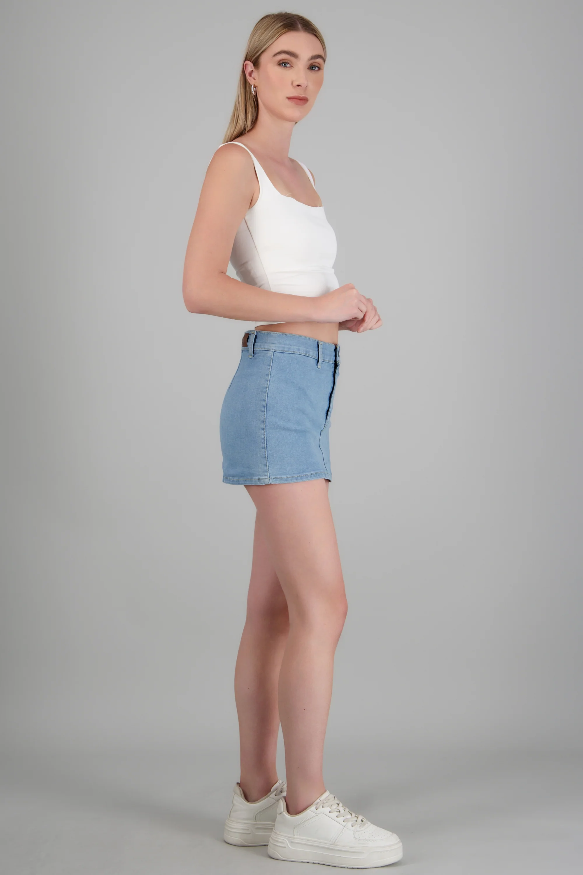 Skort denim recta - Image 2