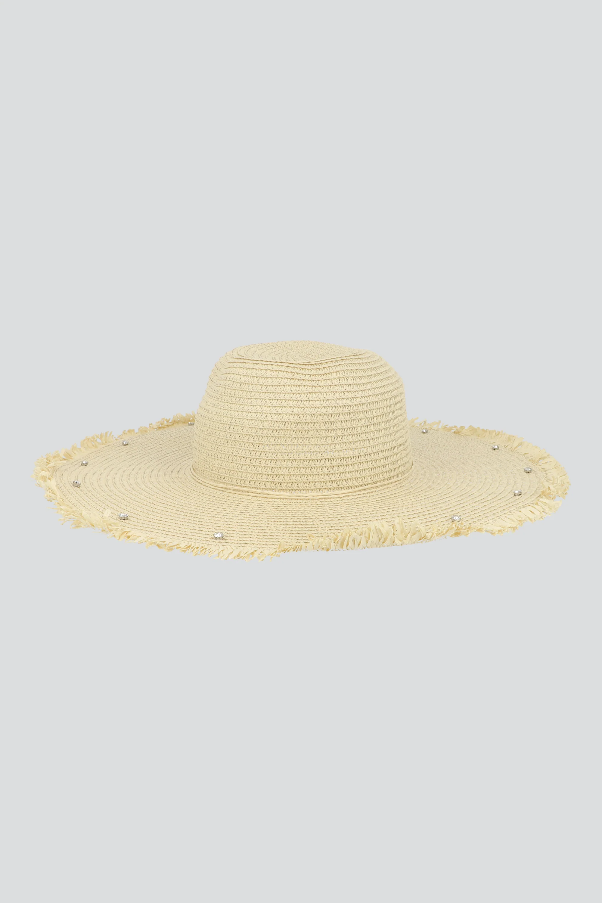Sombrero floppy mini brillos