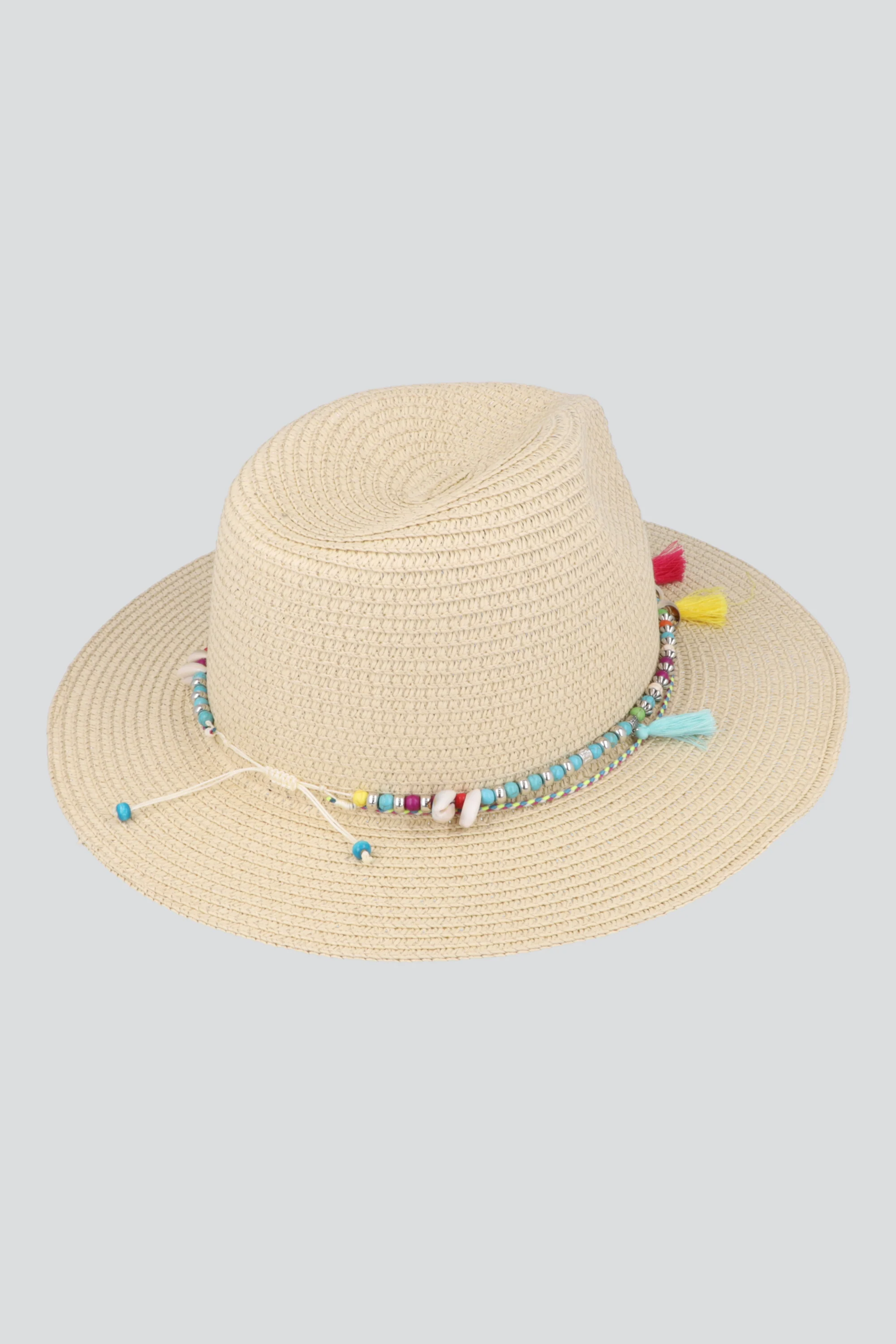 SOMBRERO PANAMA DETALLE CONCHAS - Image 2