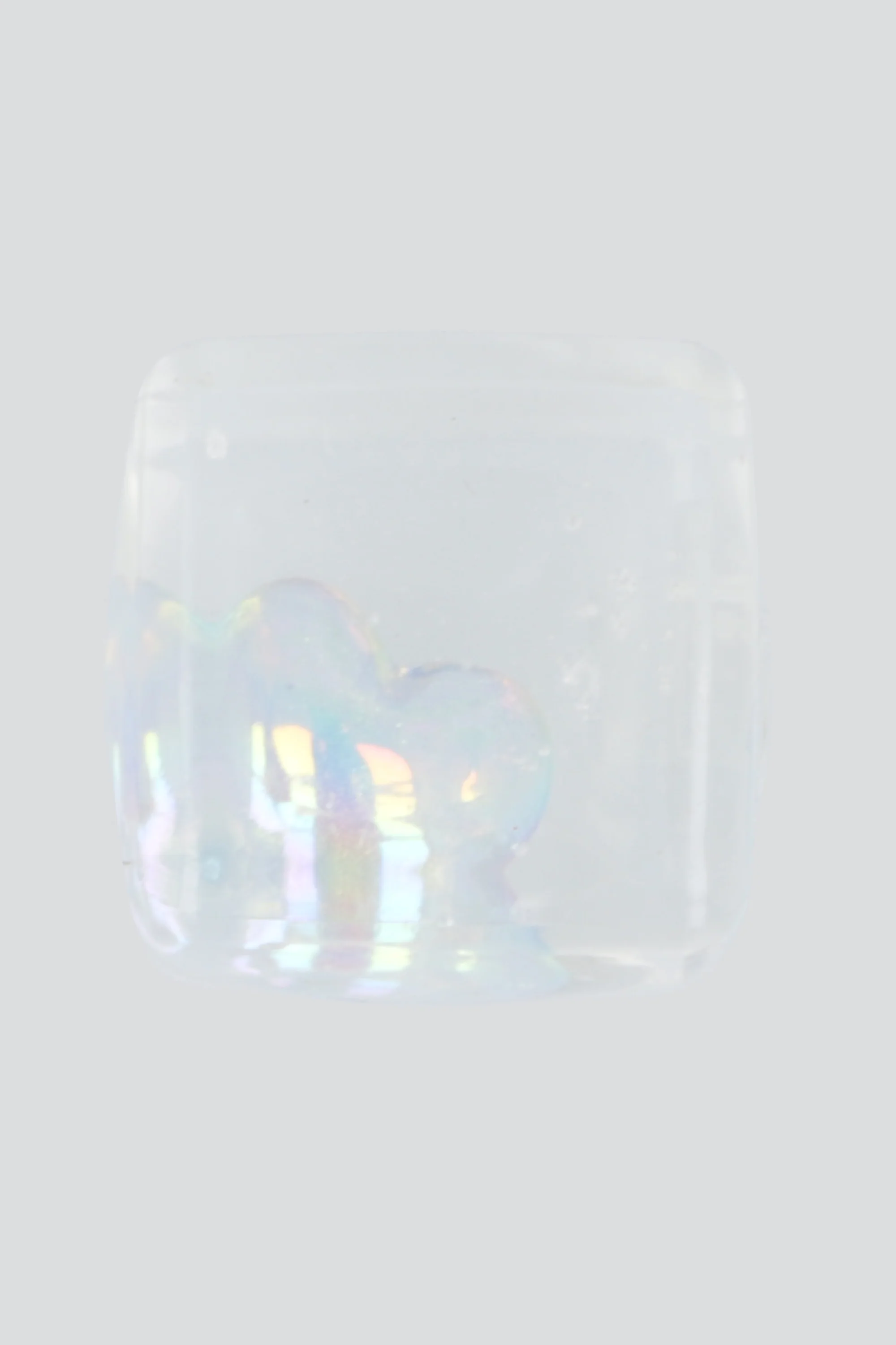 Squishy cubo corazon brilla en la oscuridad - Image 2
