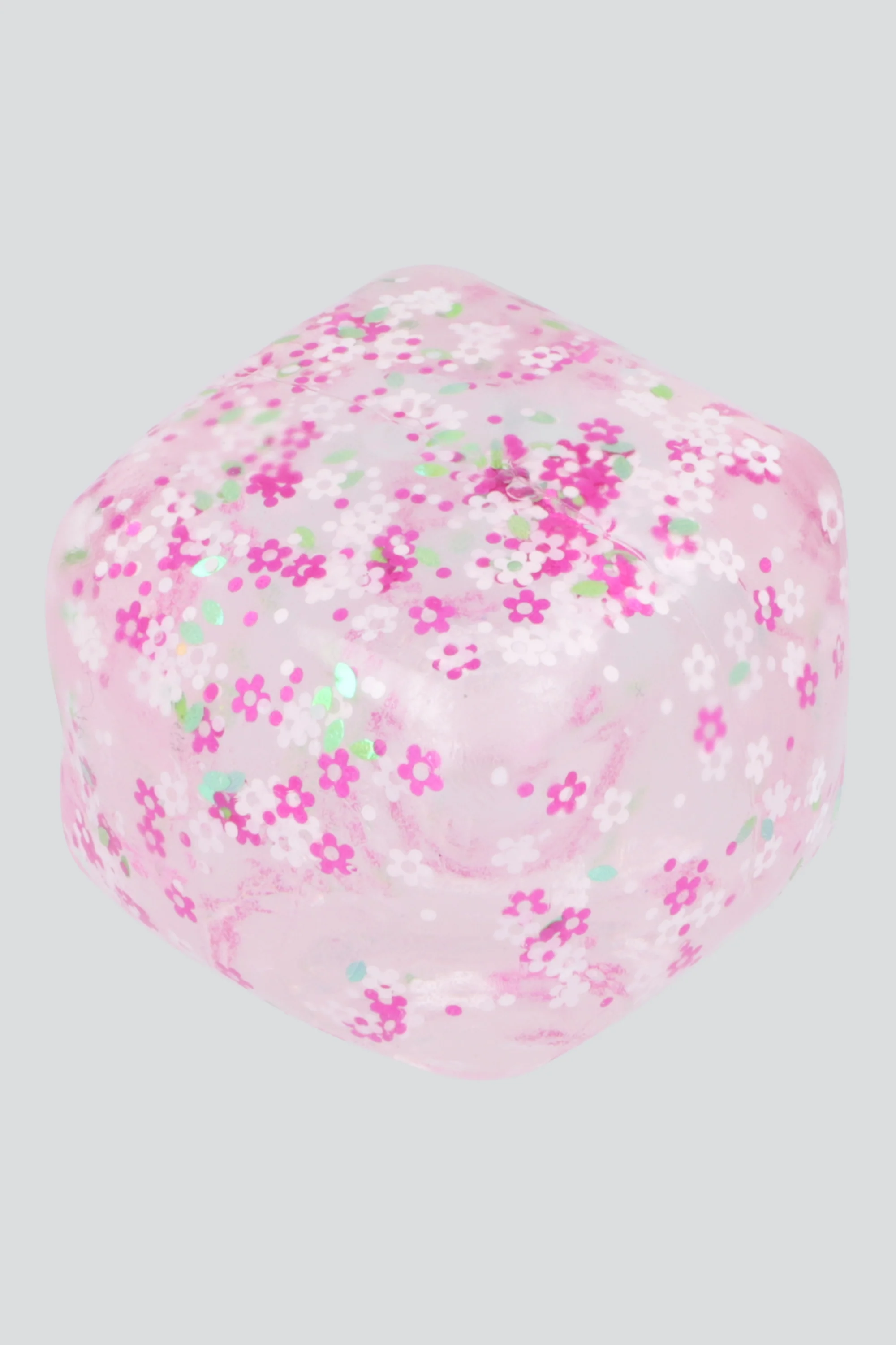 Squishy cubo glitter