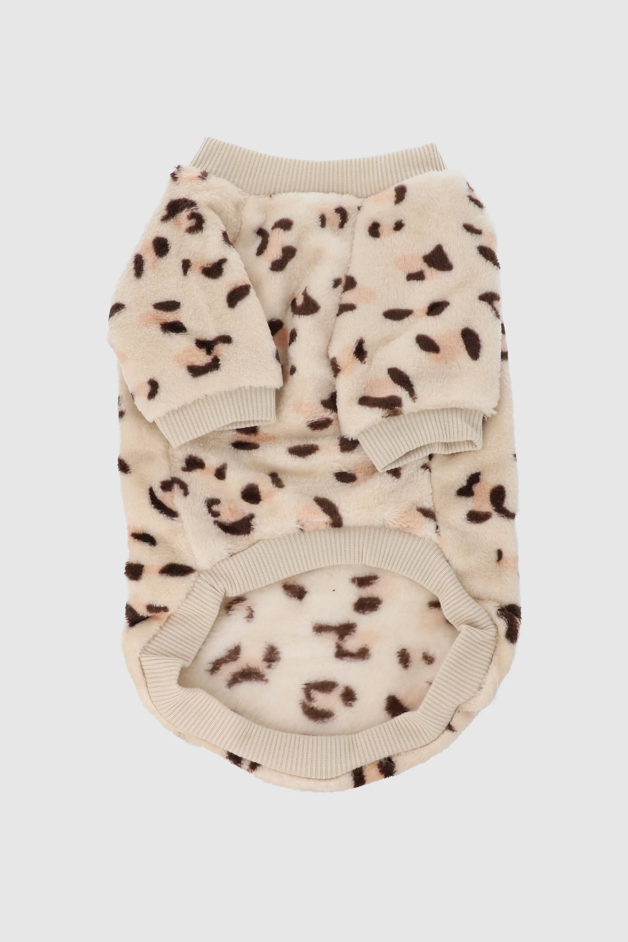 Sudadera animal print para mascota