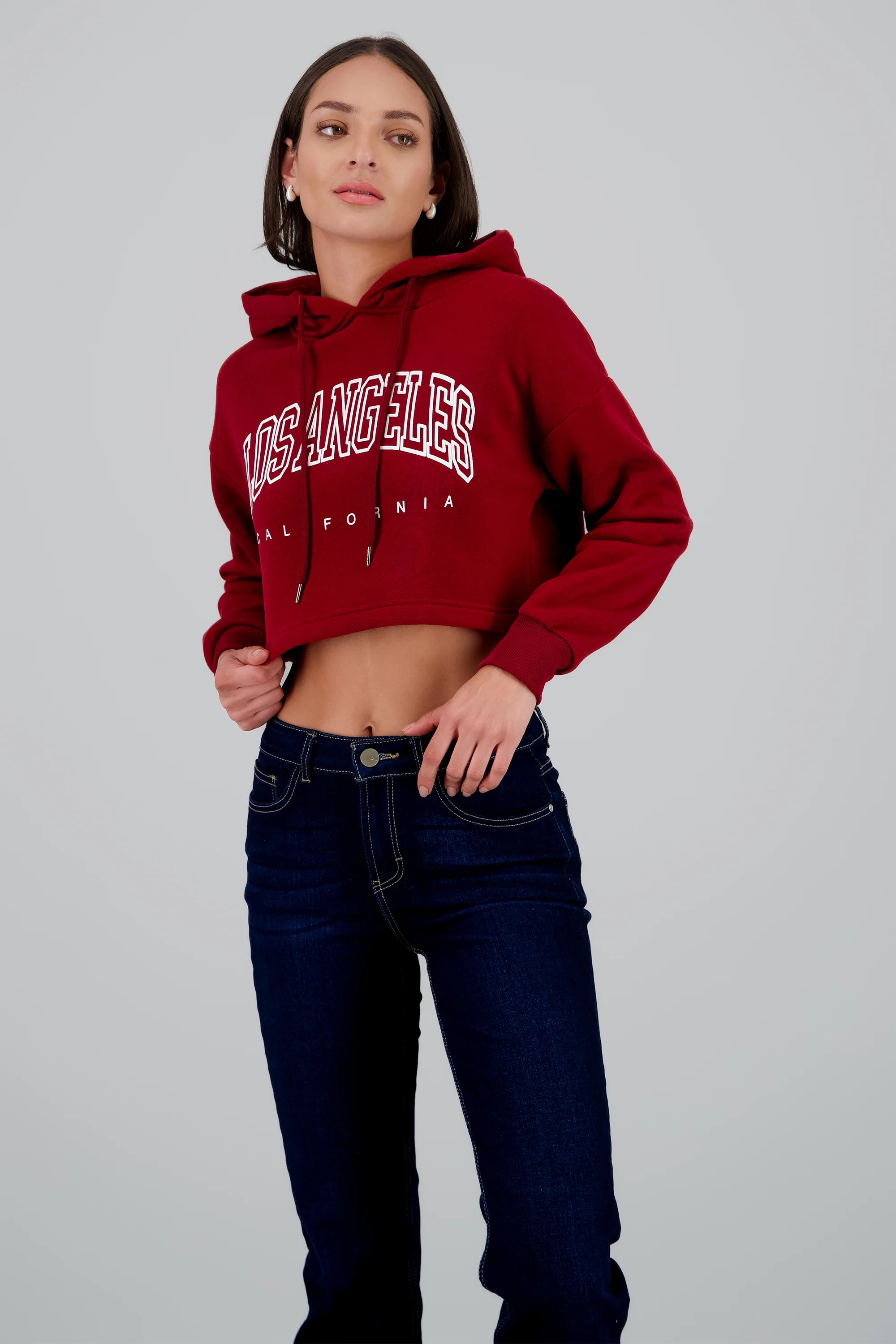 Sudadera con gorro california - Image 2