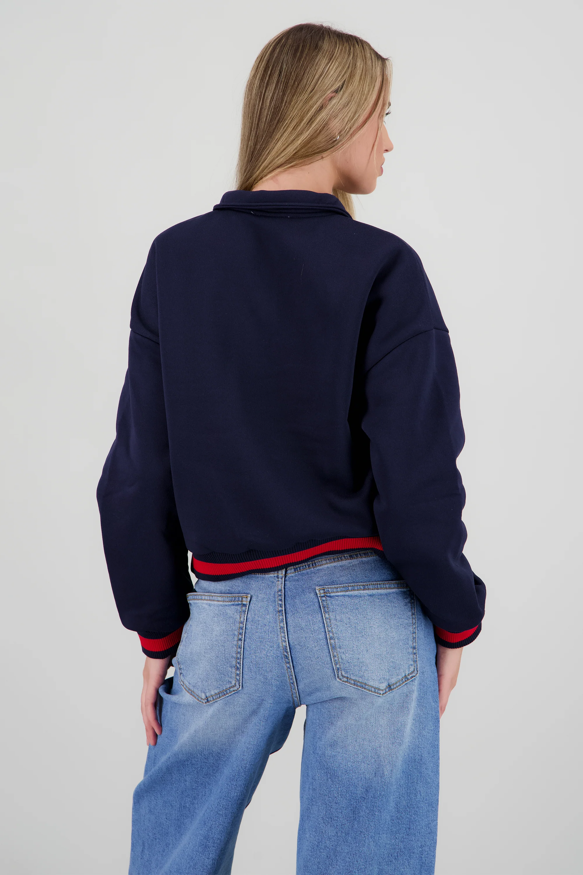 Sudadera contraste USA - Image 4