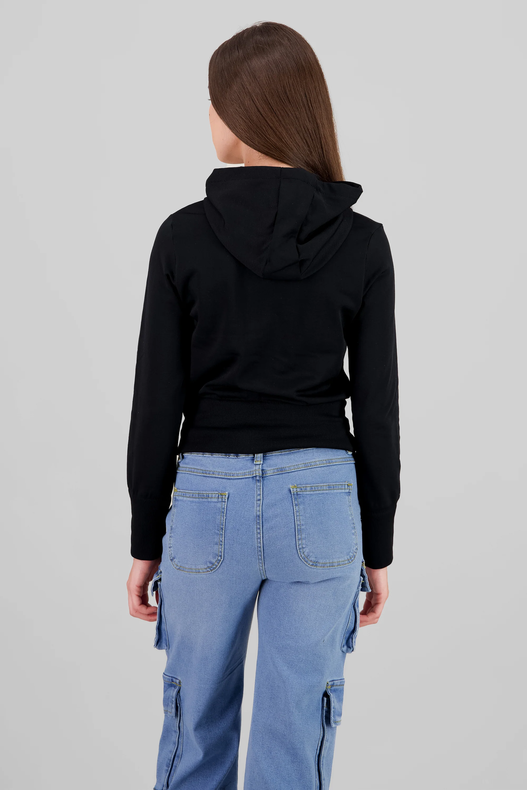 Sudadera corta con gorro - Image 4