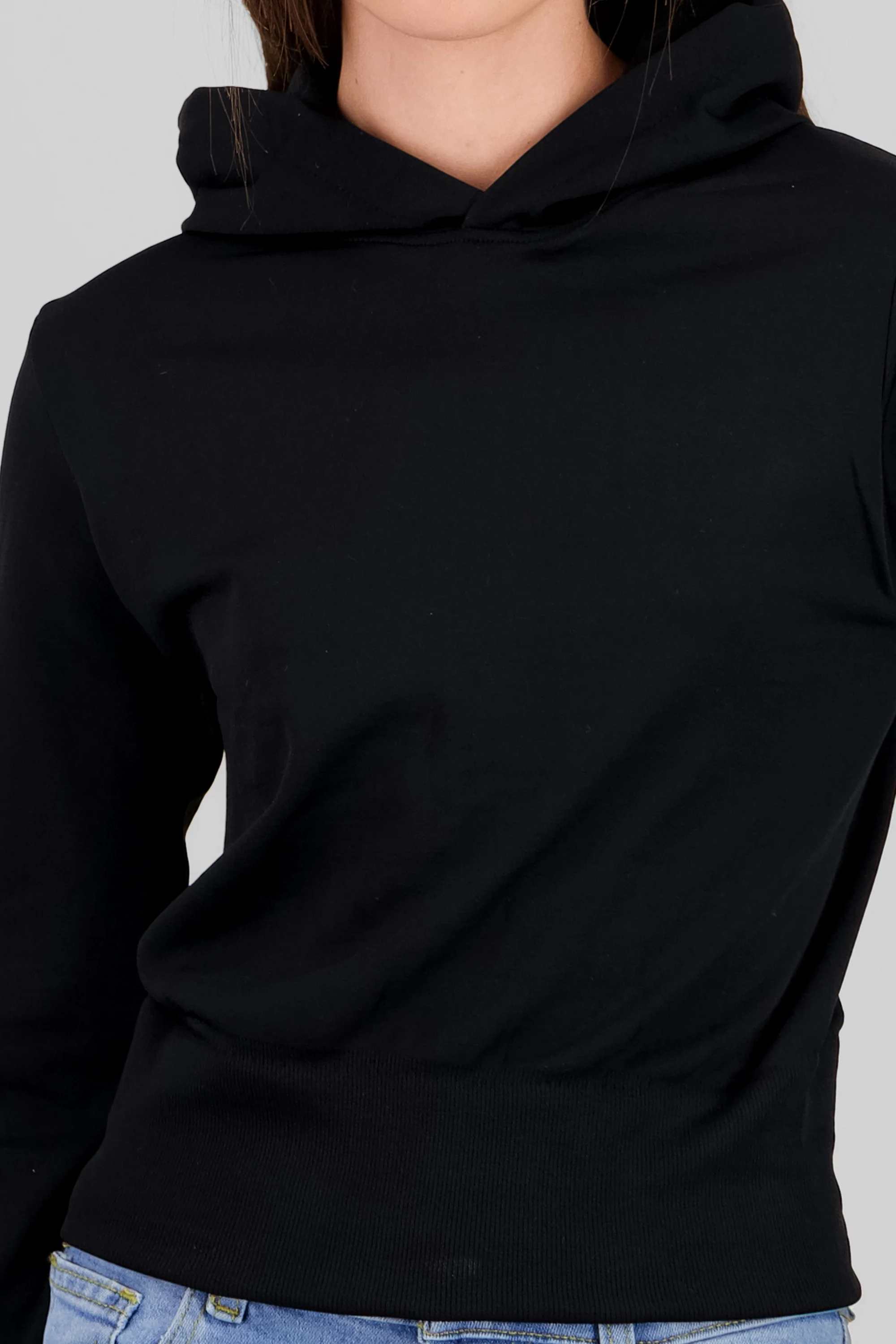 Sudadera corta con gorro - Image 5