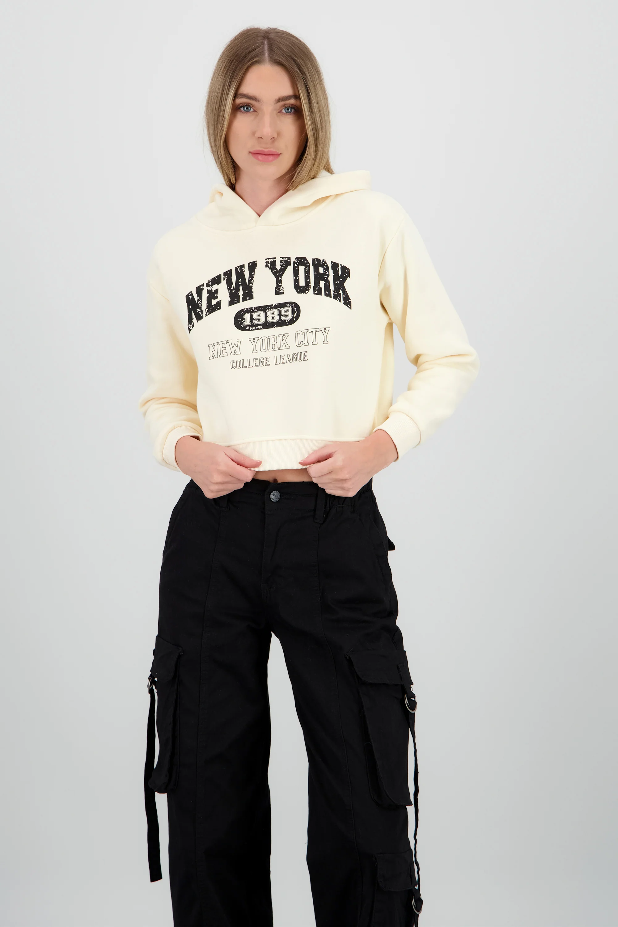 Sudadera corta new york - Image 2
