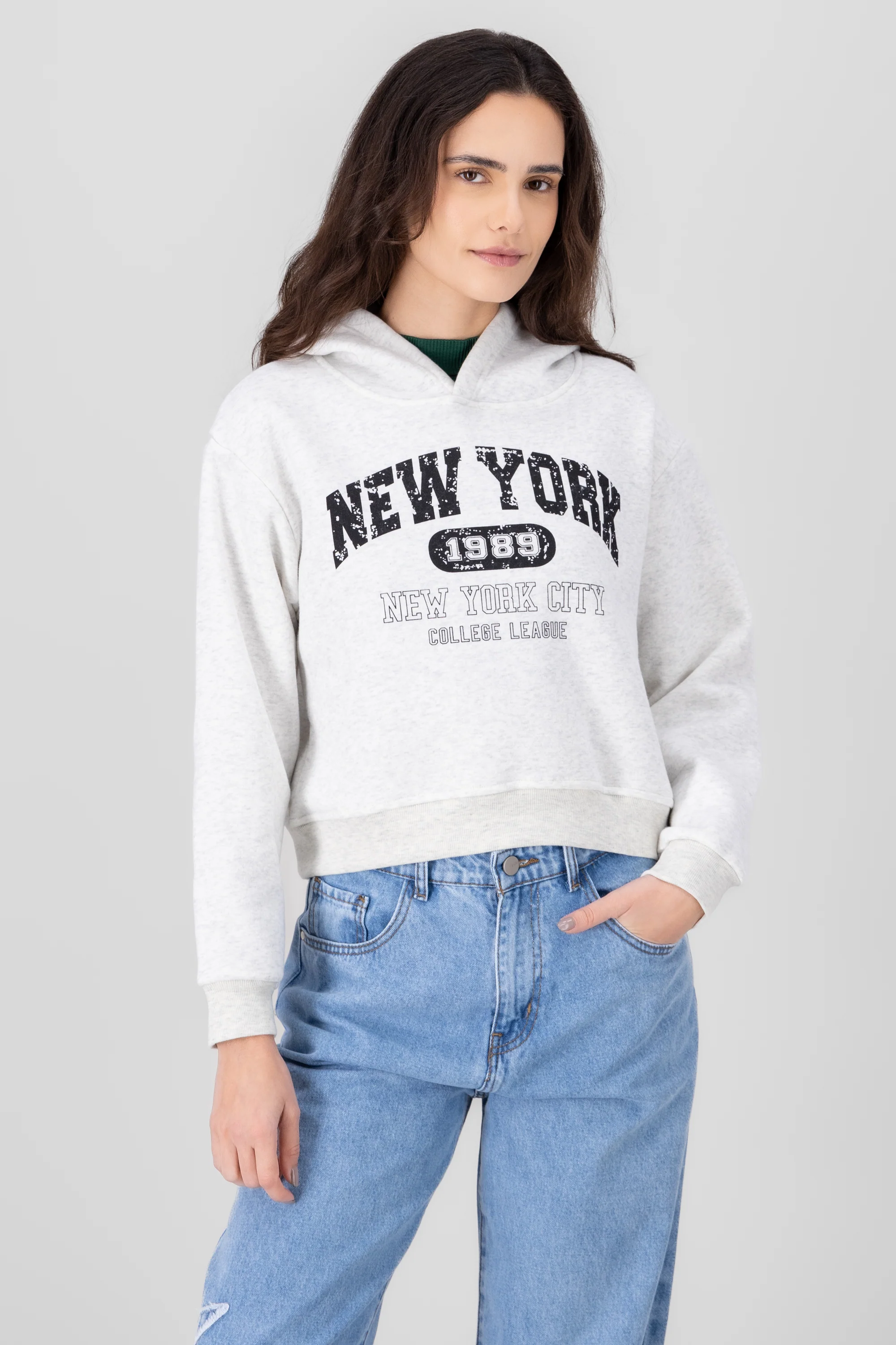 Sudadera corta new york - Image 2