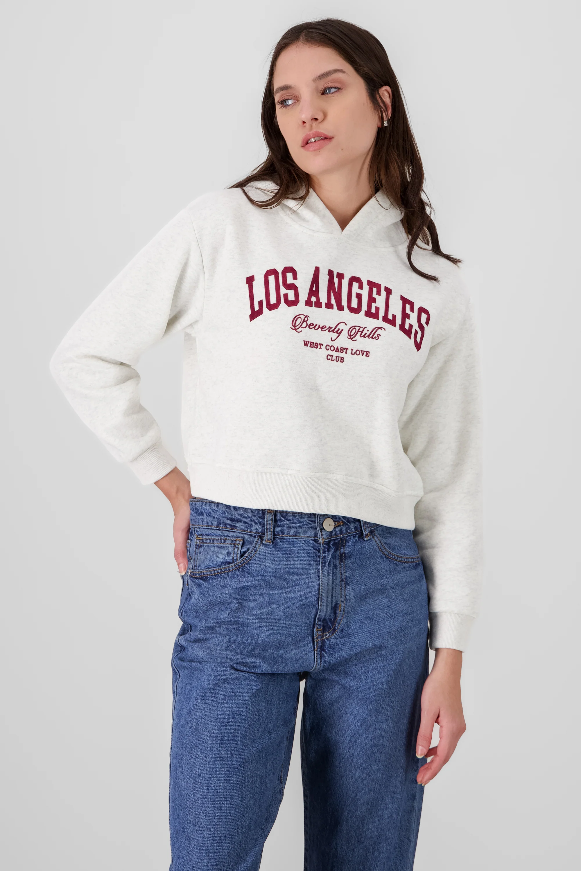 Sudadera estampado los angeles - Image 2
