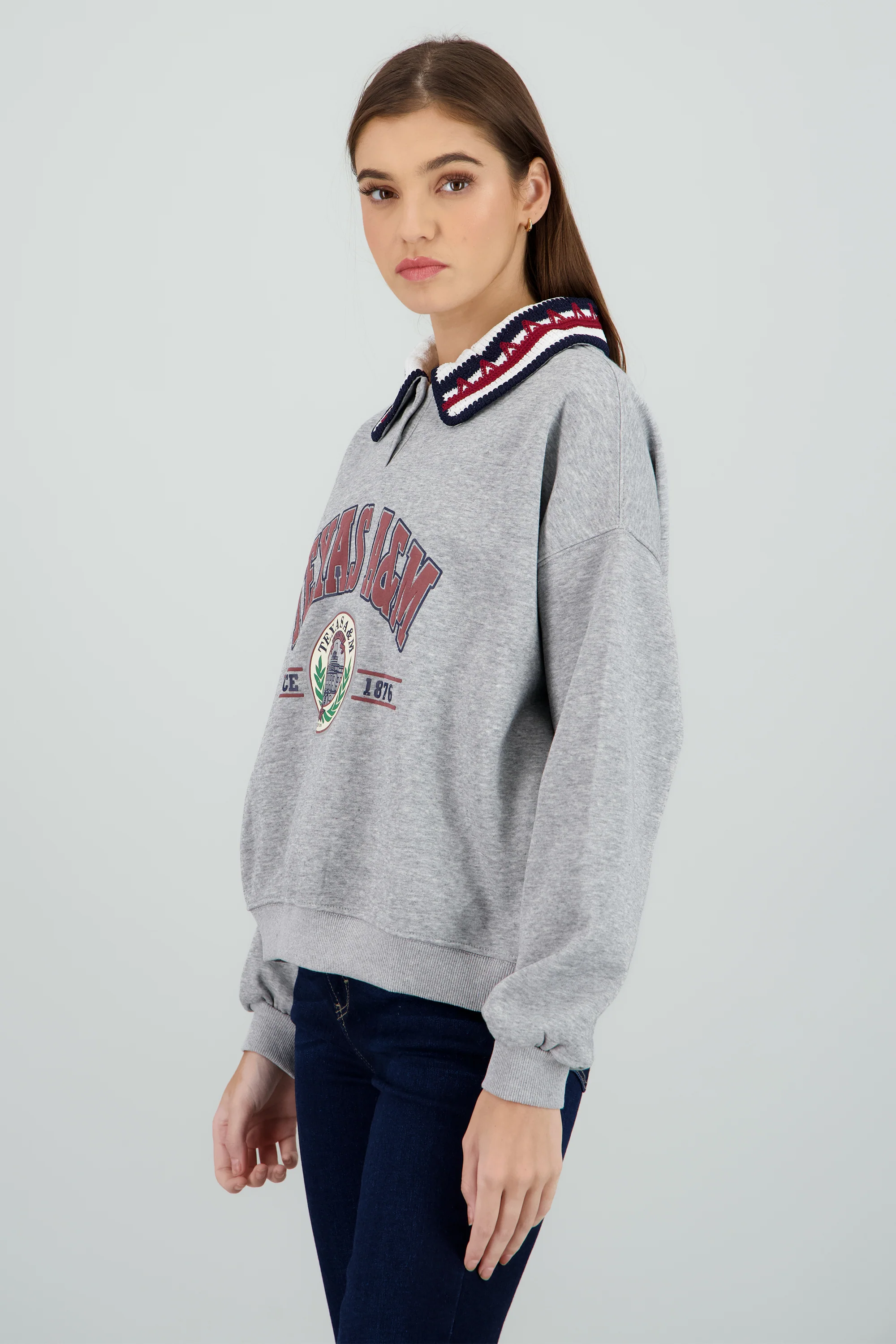 Sudadera polo estampado texas - Image 3