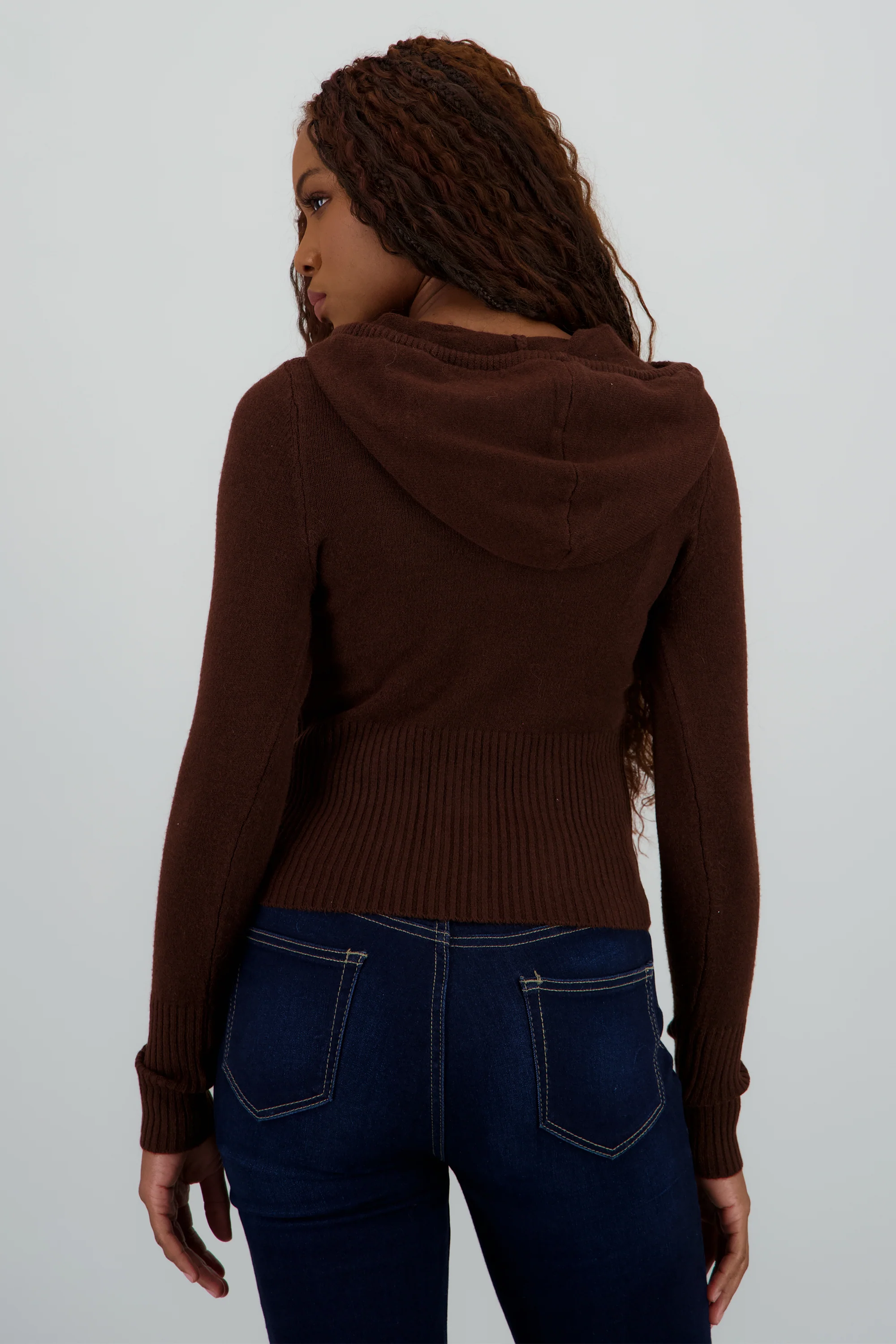 Sueter con cierre y gorro - Image 4
