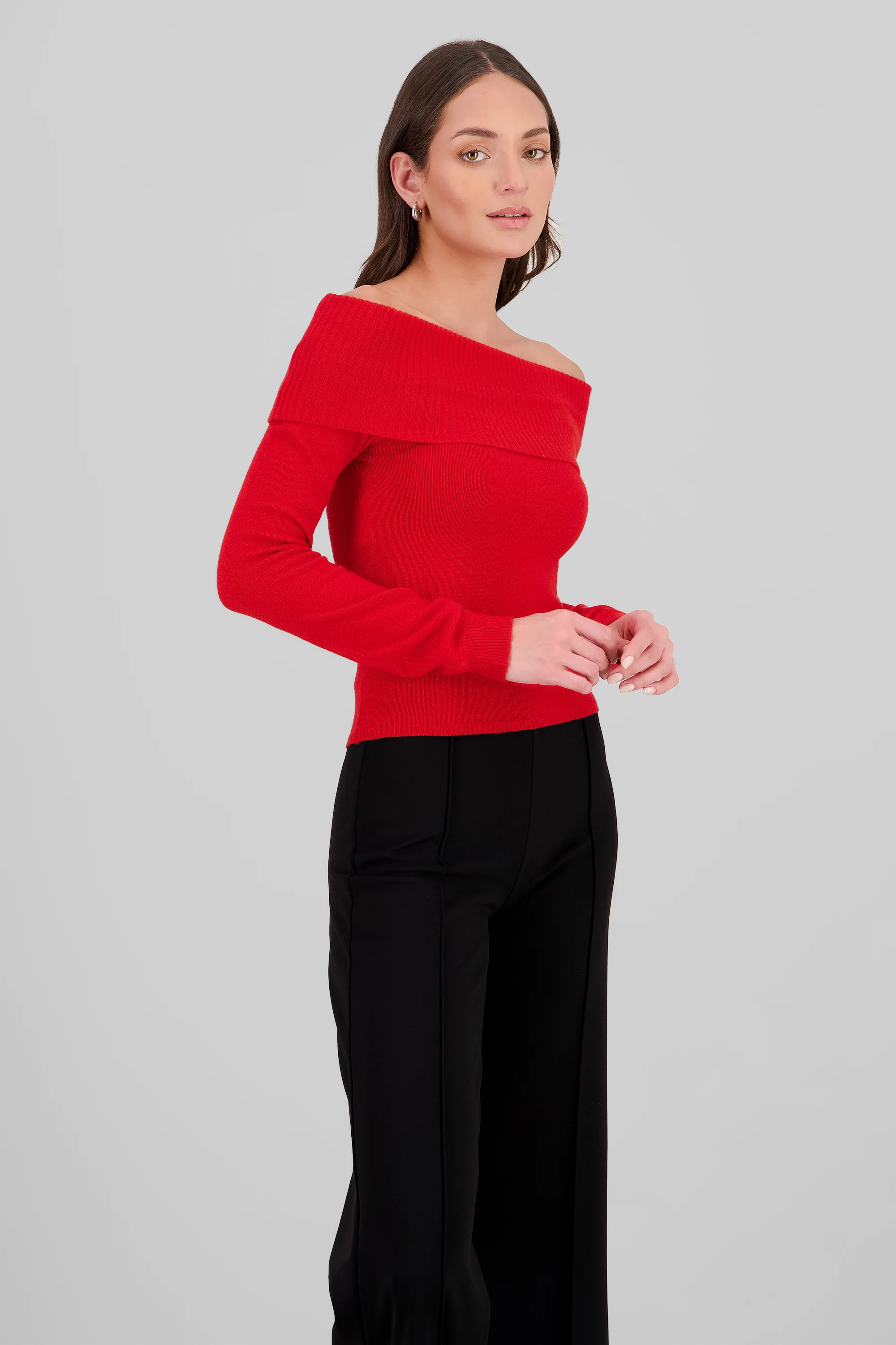 Sueter off shoulder tejido - Image 2