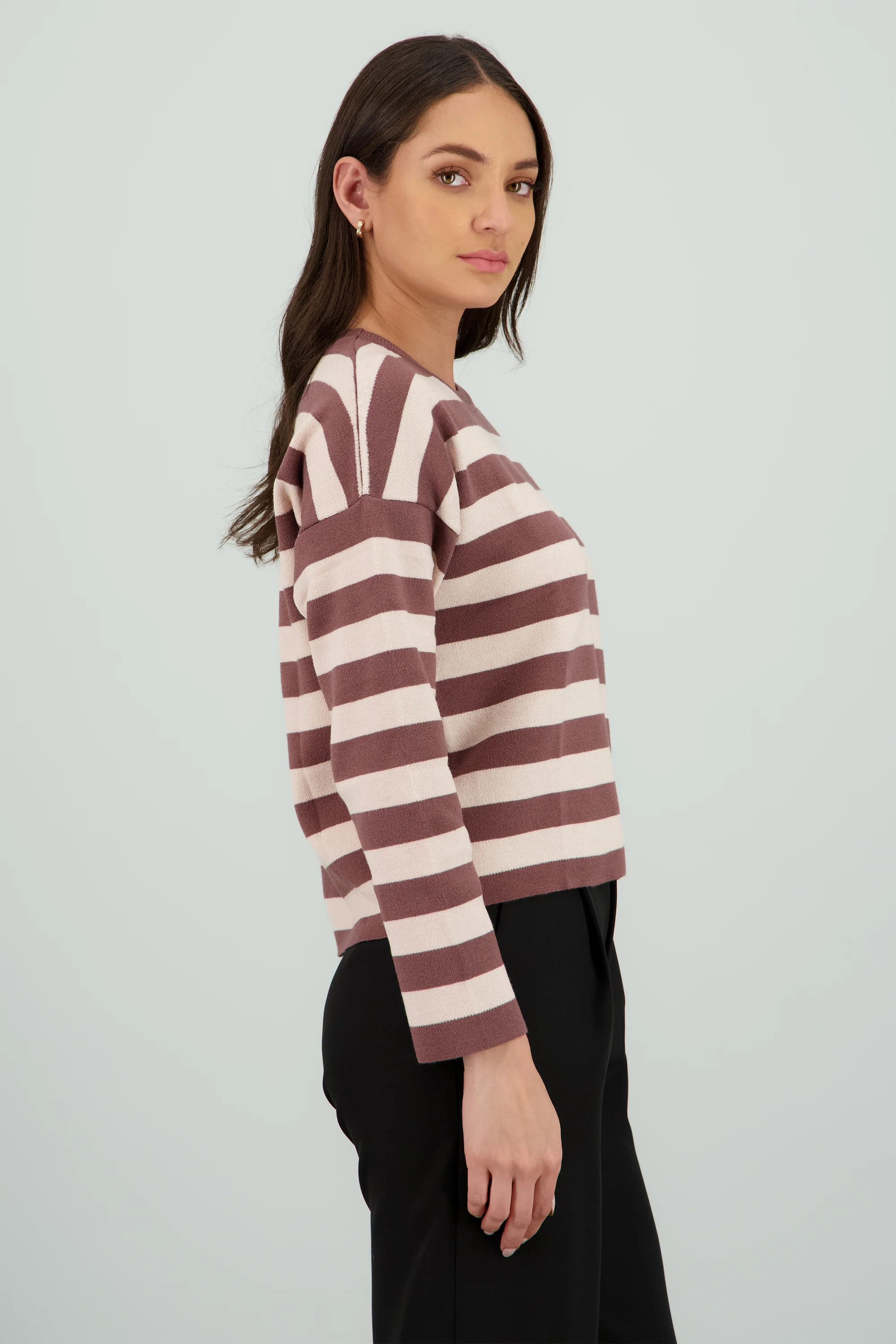 Sueter rayas tacto suave - Image 3