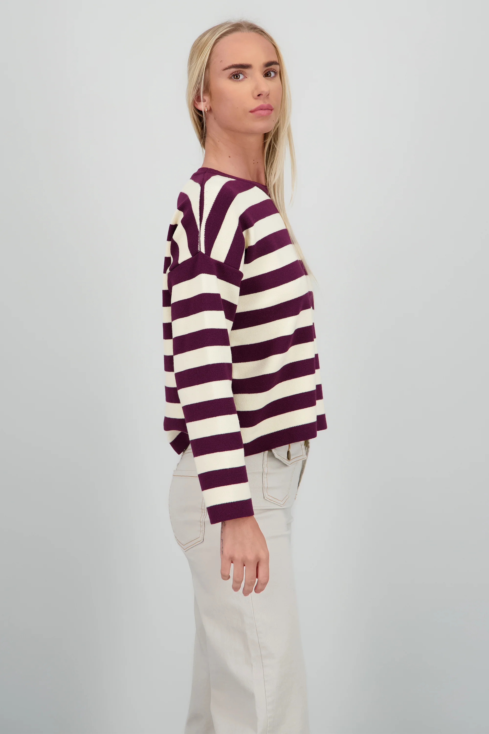 Sueter rayas tacto suave - Image 4