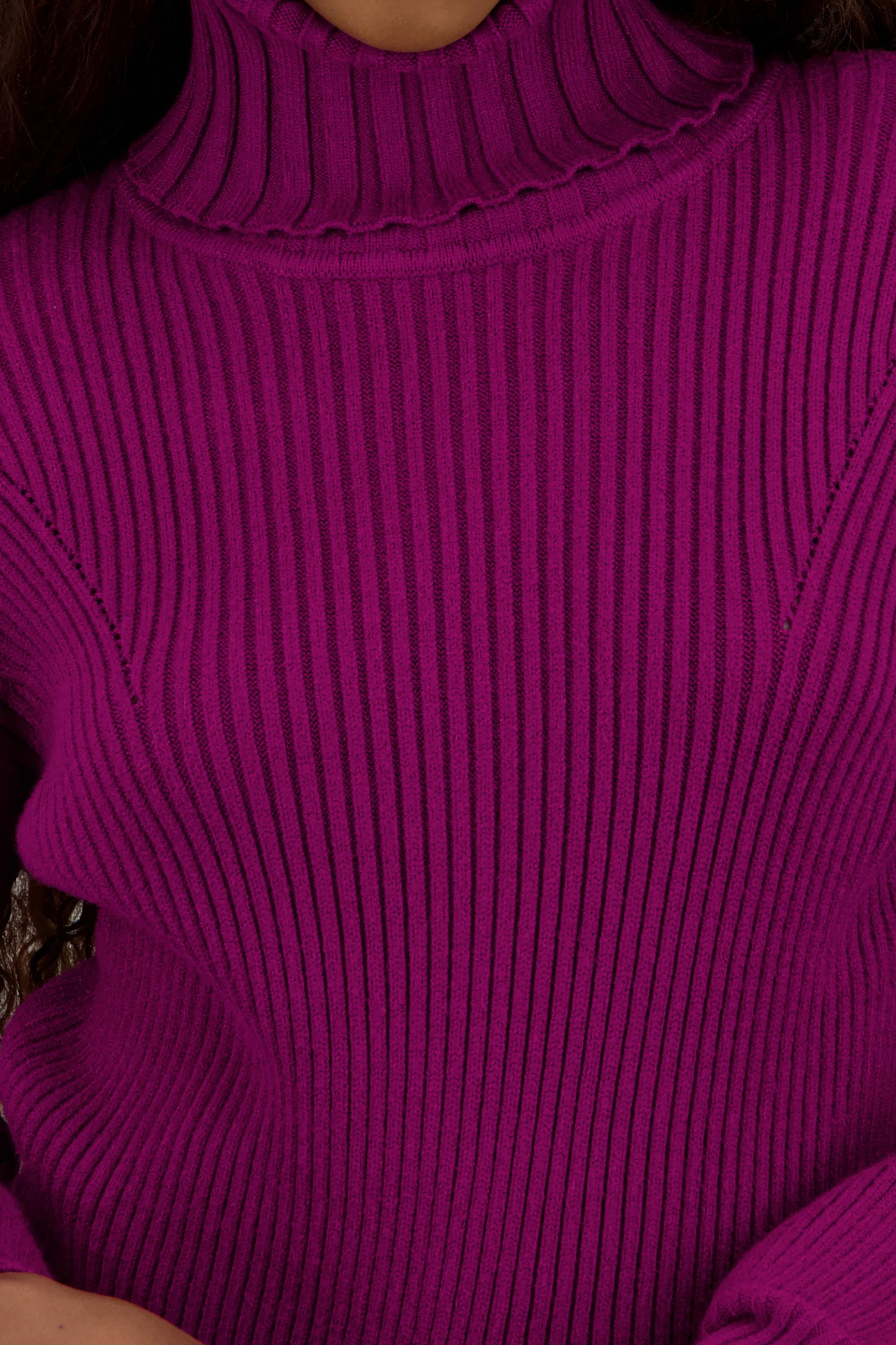 Sueter tejido cuello tortuga - Image 5