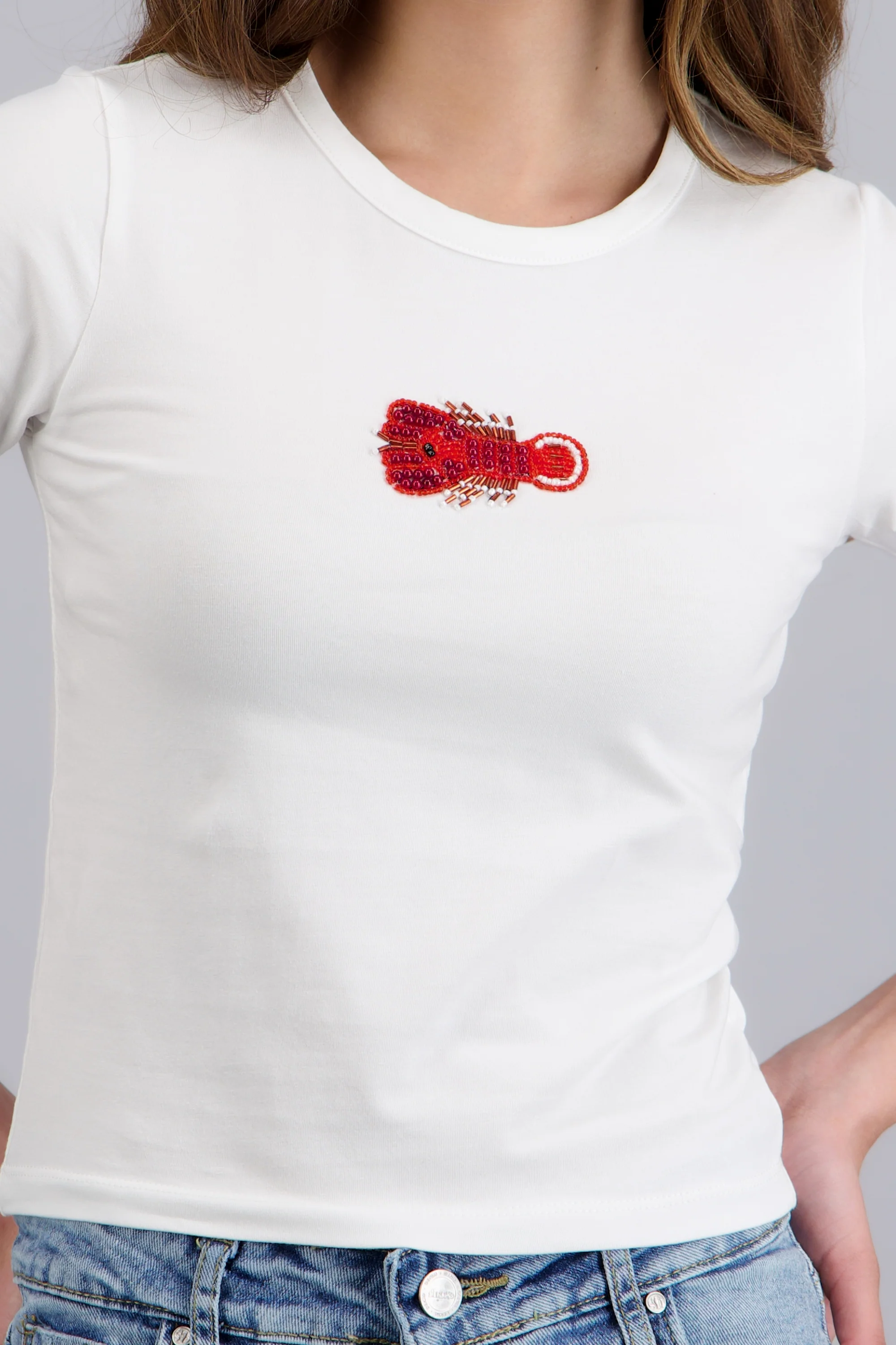T-shirt detalle langosta - Image 5